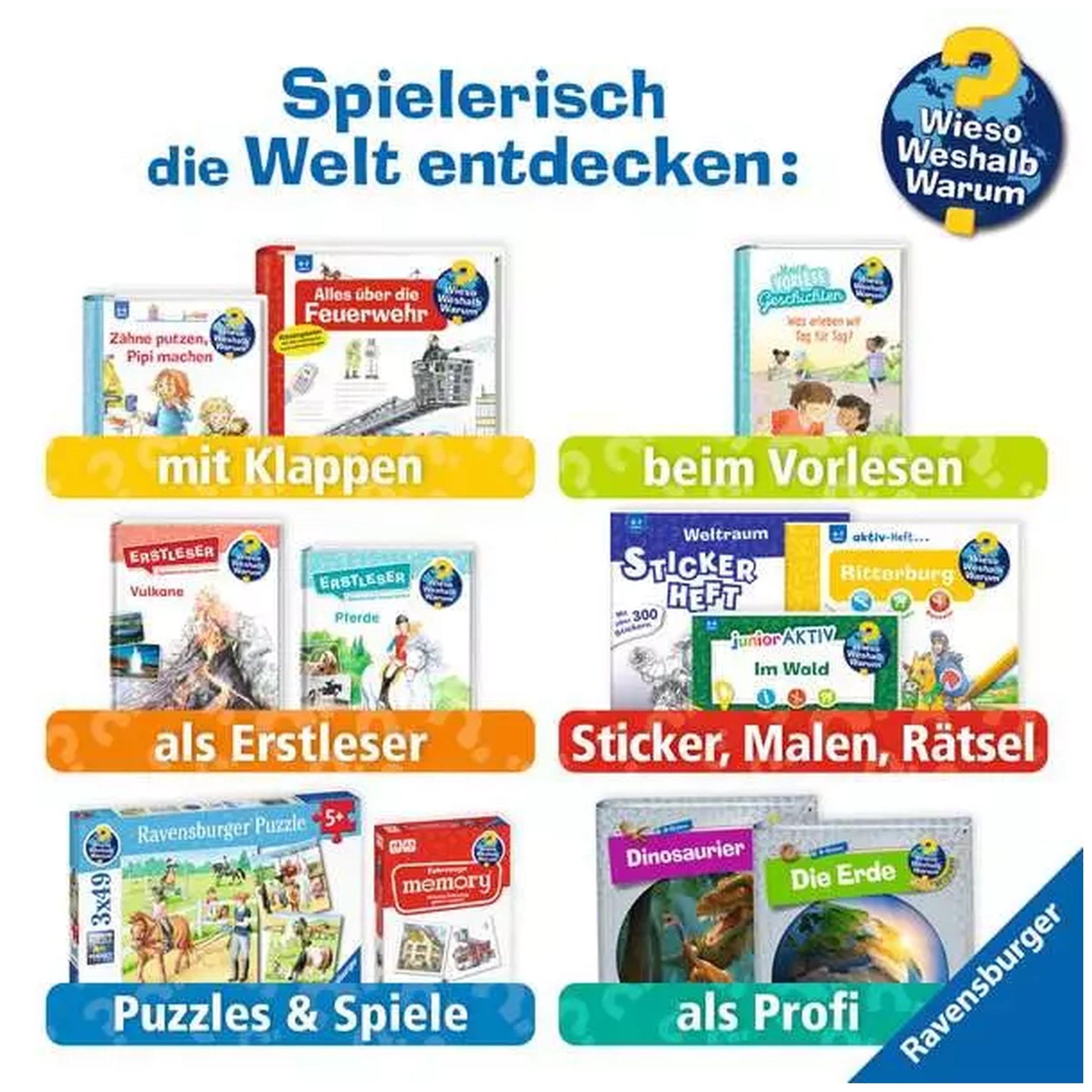 Ravensburger - A Day At The Riding Stables - 3x49 Pieces - Puzzles