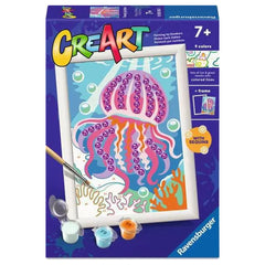 Ravensburger - Knutselspullen - CreArt Sprankelende Medusa - 7 Jaar - Creatieve Ontwikkeling