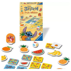 Ravensburger - Board Games - Disney Stitch Cooperative Memory Game - 5 Years - Educational Play