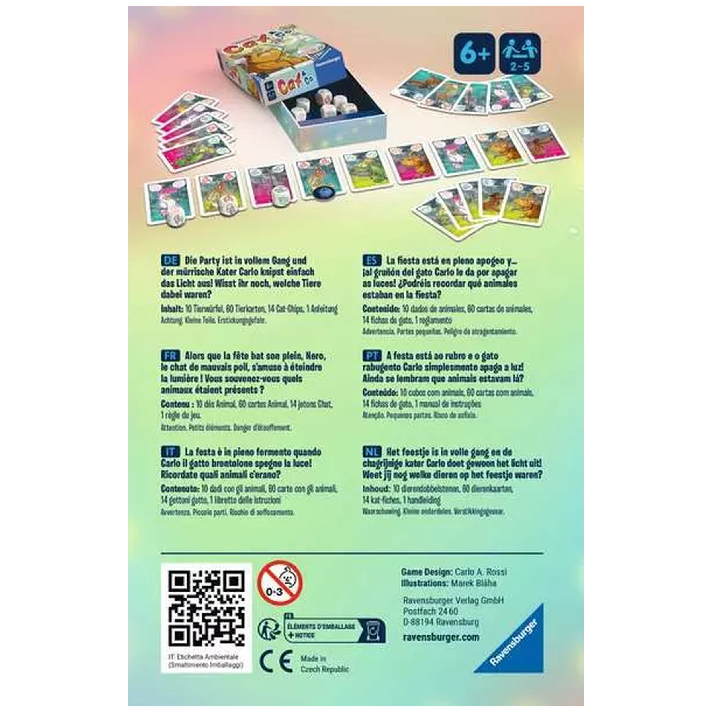 Ravensburger - Kat & Co. - Bordspel - Meertalige Instructies