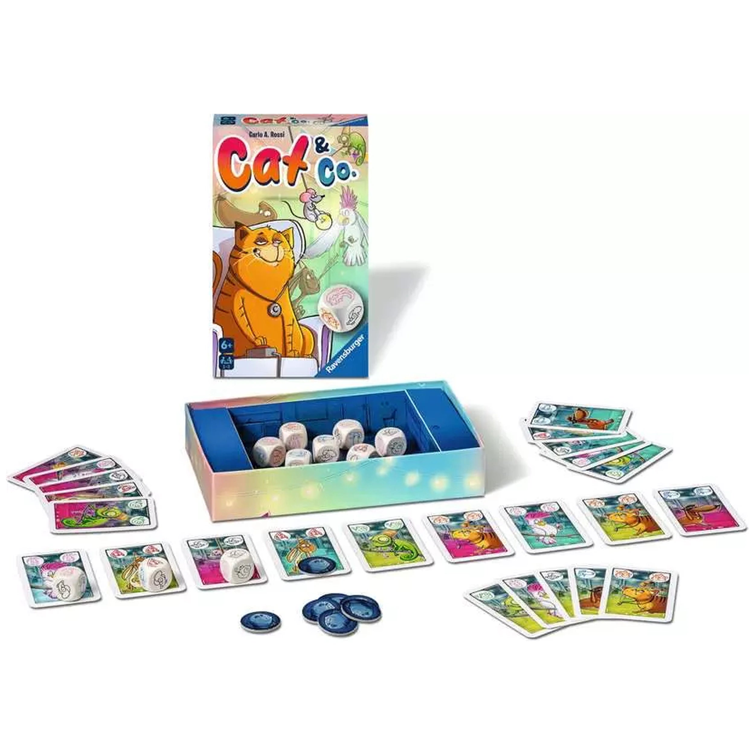 Ravensburger - Kat & Co. - Bordspel - Meertalige Instructies