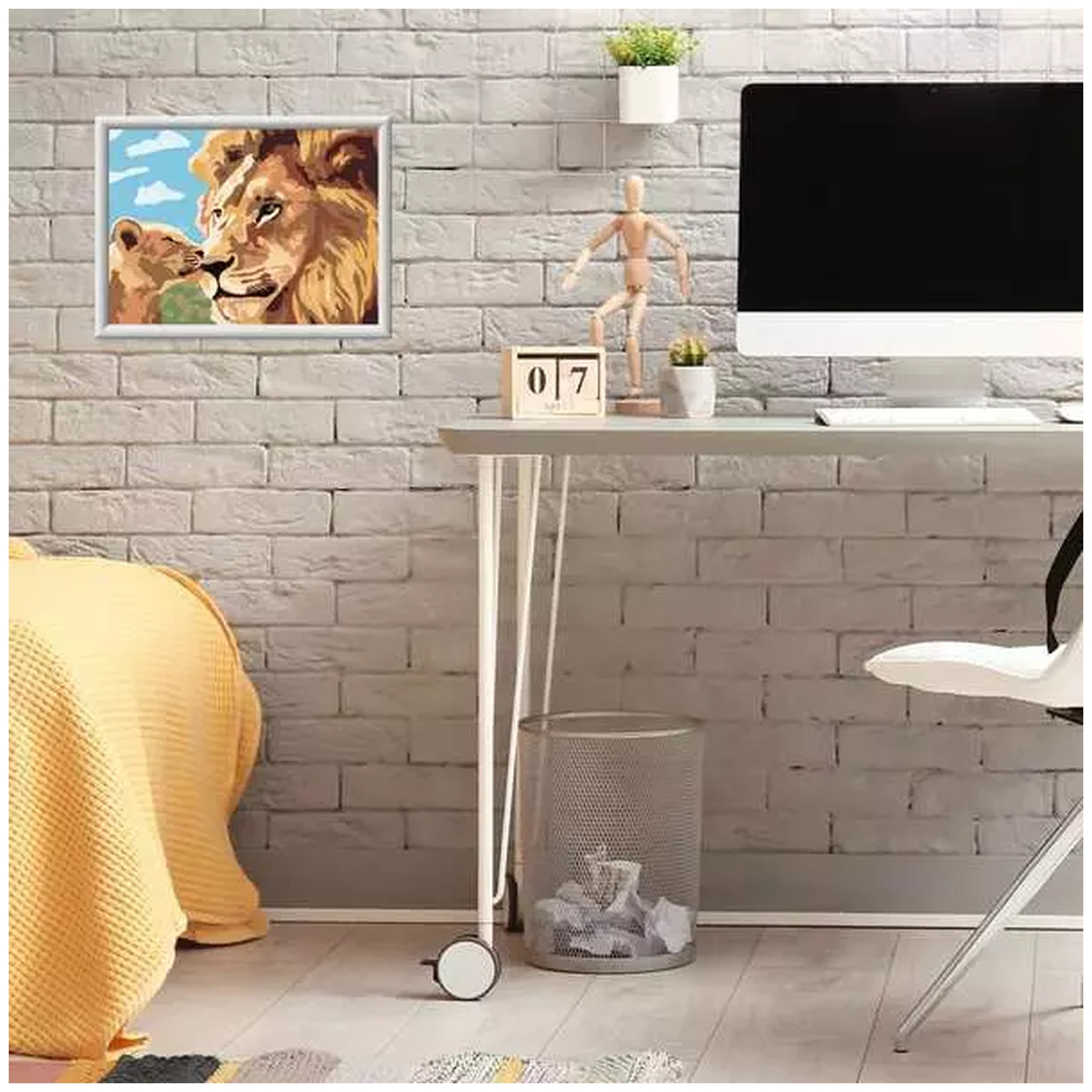 Ravensburger - CreArt Dieren Leeuw met Baby - Kunst & Ambachten