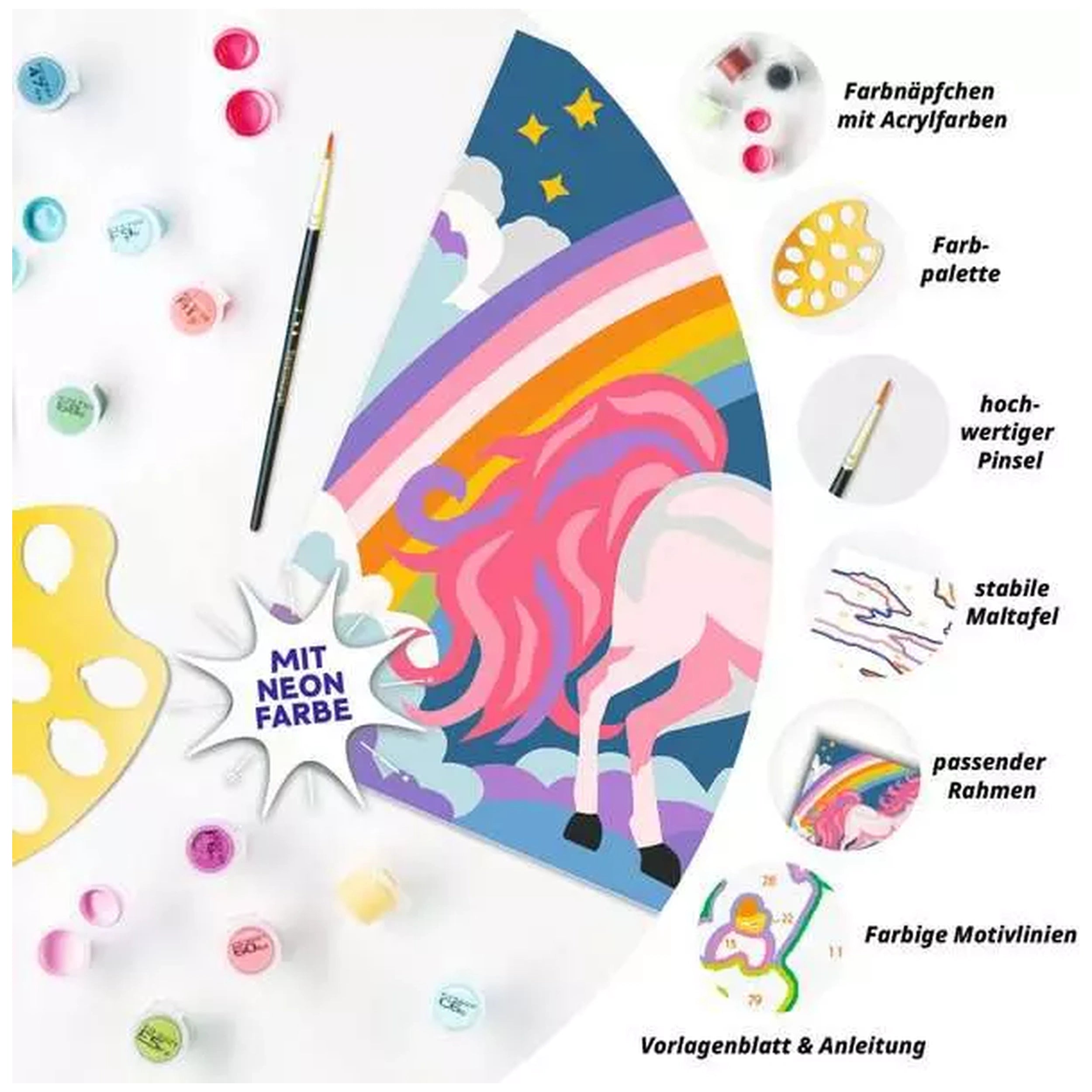 Ravensburger - CreArt Animals Pink Unicorn - Arts & Crafts