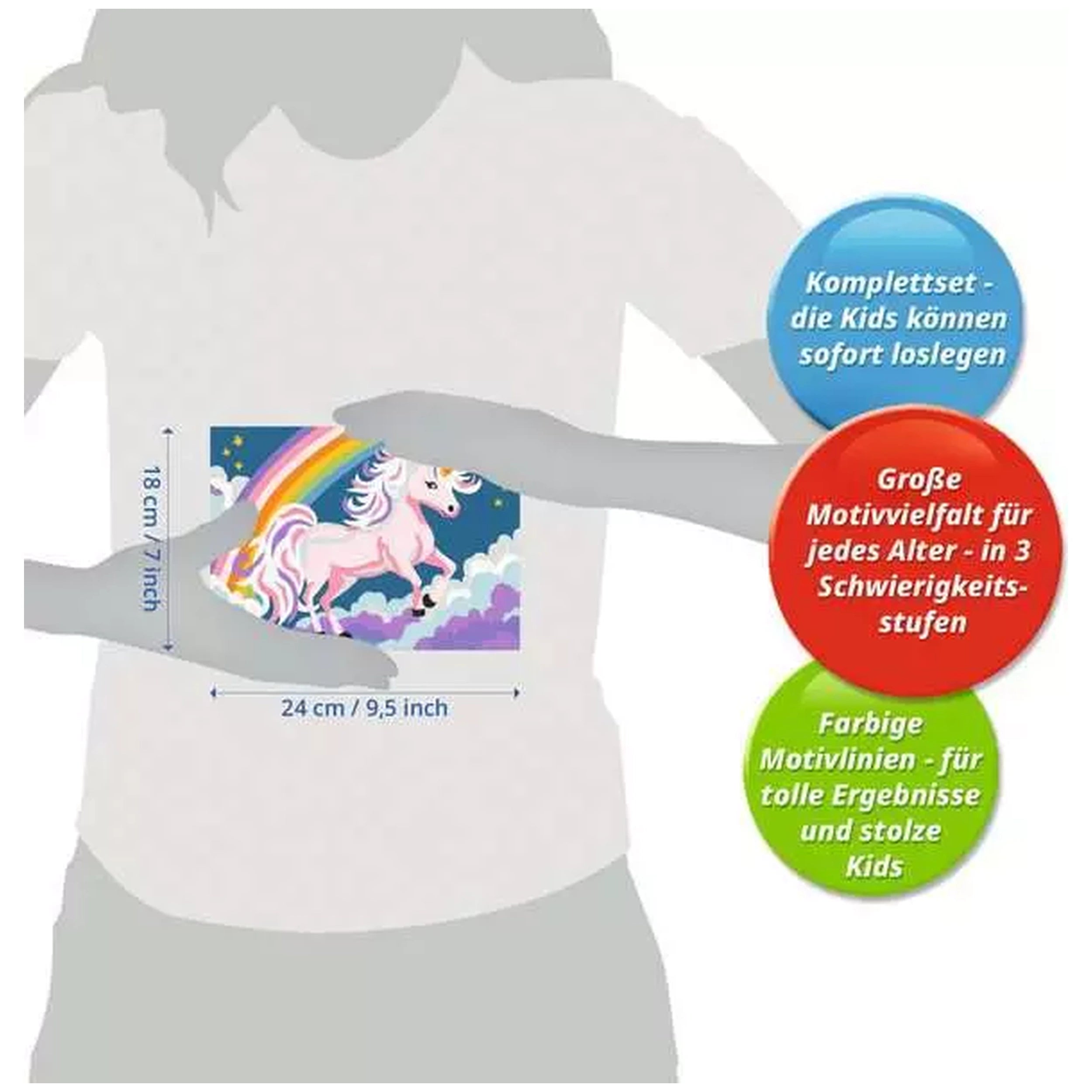 Ravensburger - CreArt Animals Pink Unicorn - Arts & Crafts