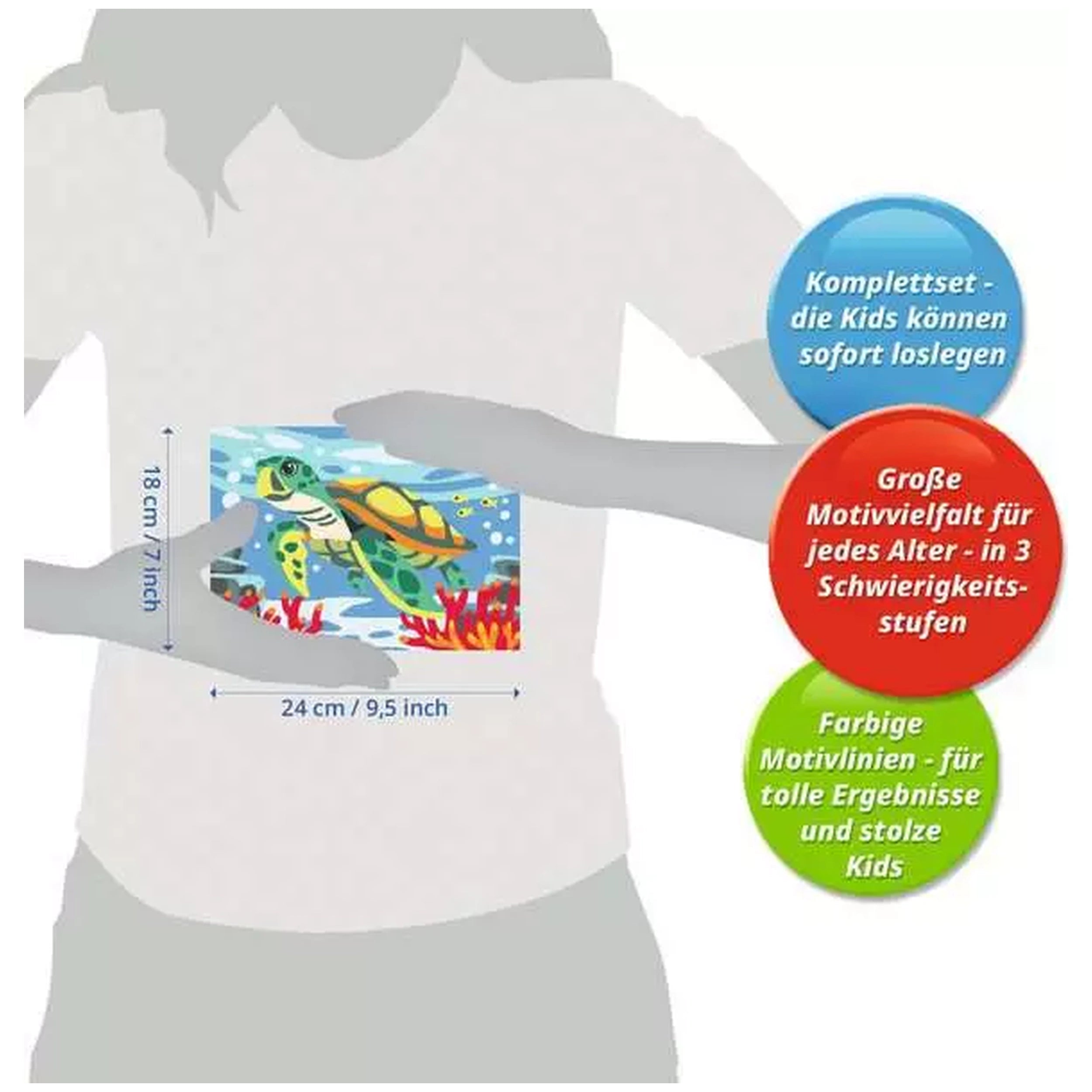 Ravensburger - CreArt Animals Sea Turtle Arts & Crafts