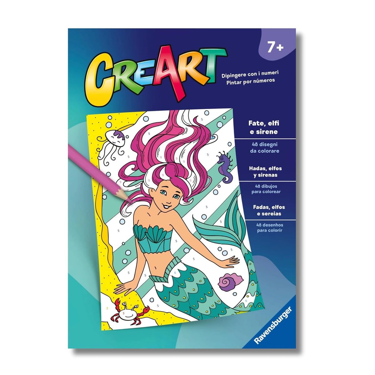 Ravensburger - CreArt-Creatief-Kleurboek-Paarden-Kunst-en-Handwerk