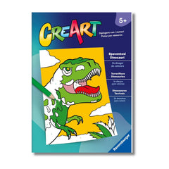 Ravensburger - CreArt-Creatief-Kleurboek-Verschrikkelijke-Dinosaurussen - Kunst-En-Handwerk