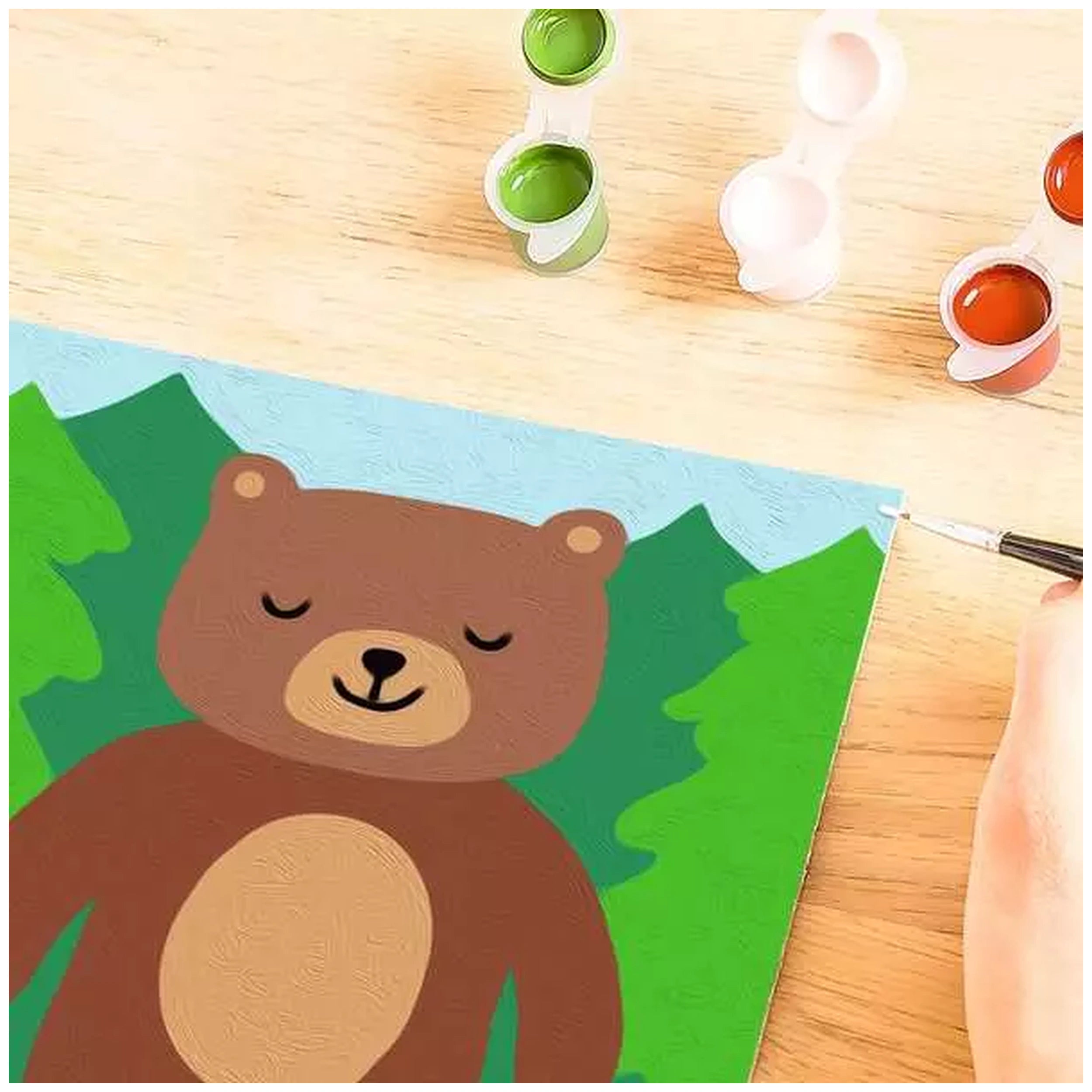 Ravensburger - CreArt Wilde Dieren Beer - Kunst & Ambachten