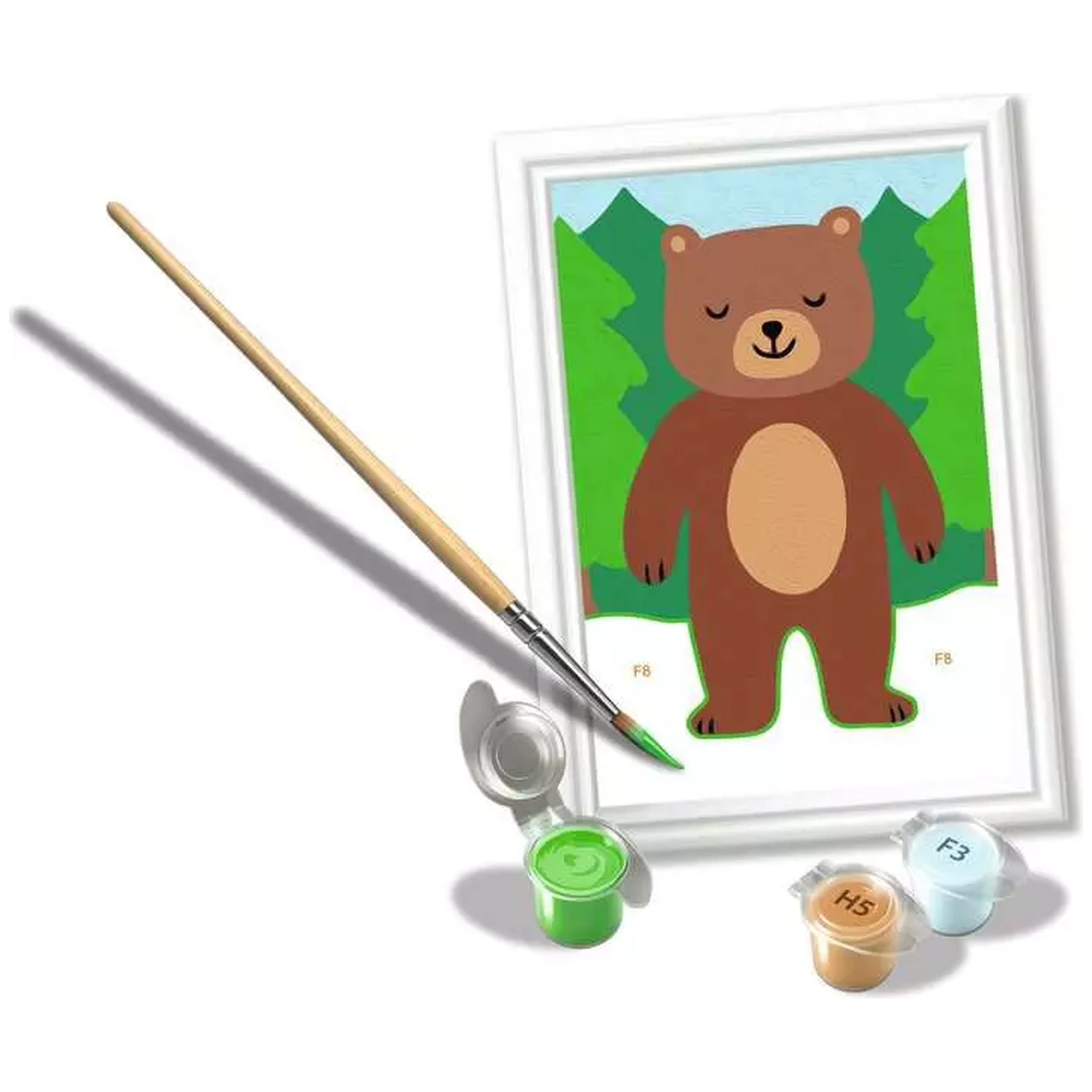 Ravensburger - CreArt Wilde Dieren Beer - Kunst & Ambachten