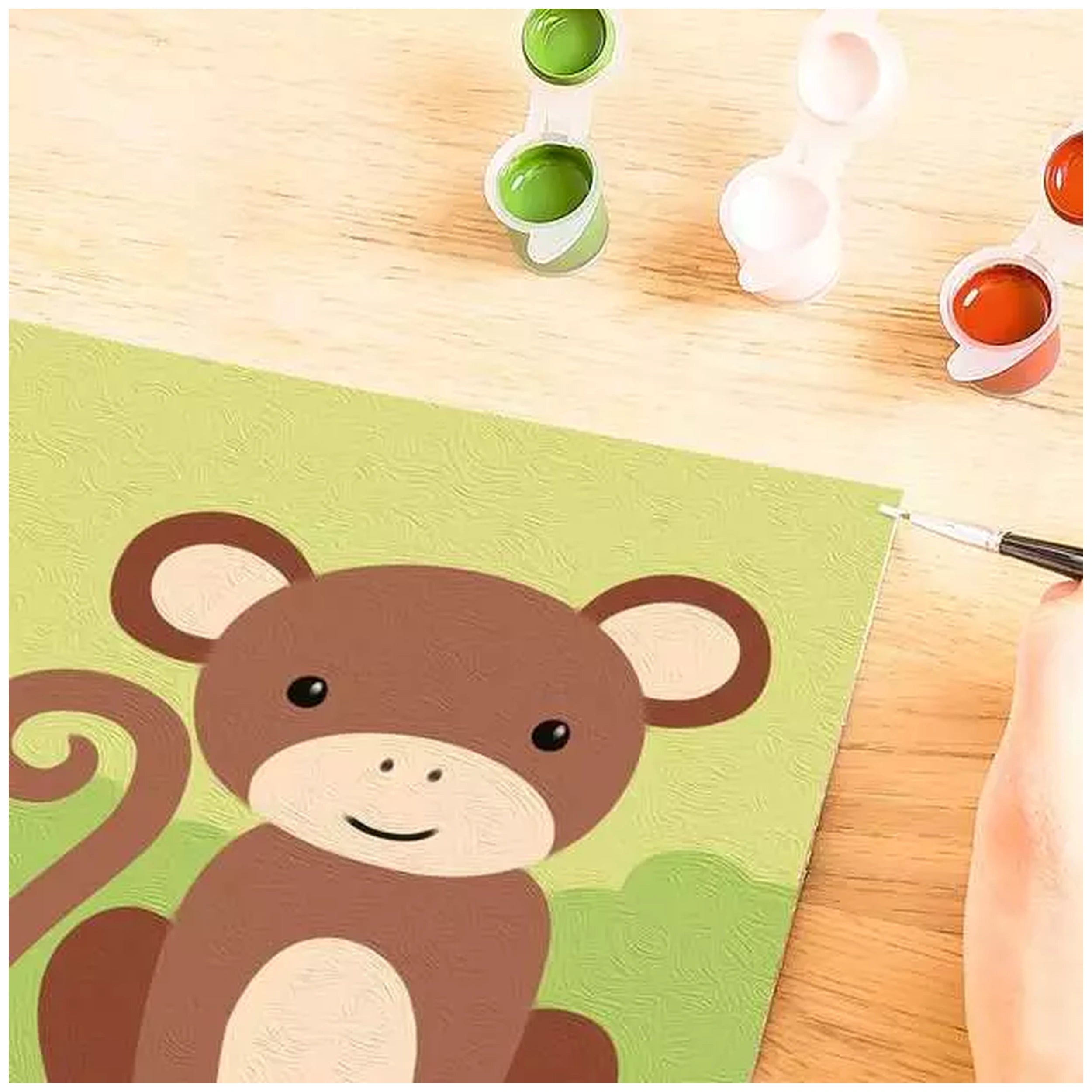 Ravensburger - CreArt Wilde Dieren Aap - Kunst & Ambachten