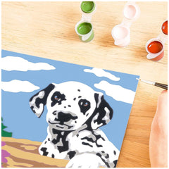 Ravensburger - Creart Dalmatiër Met Bloemen - Schilderen Op Nummer - Kunst & Ambachten