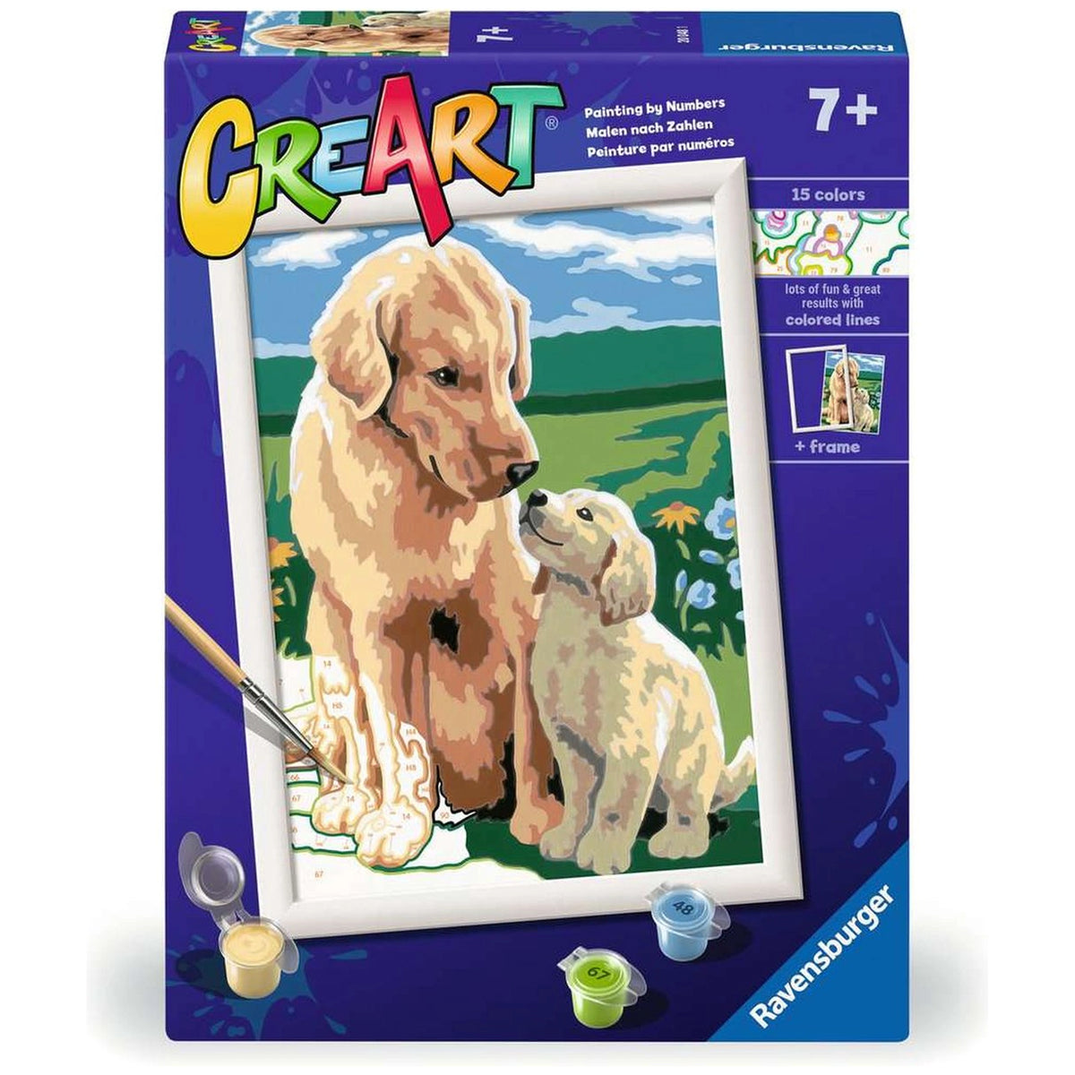 Ravensburger - Creart Moederlijke Liefde - Schilderen op Nummer - Kunst & Ambachten