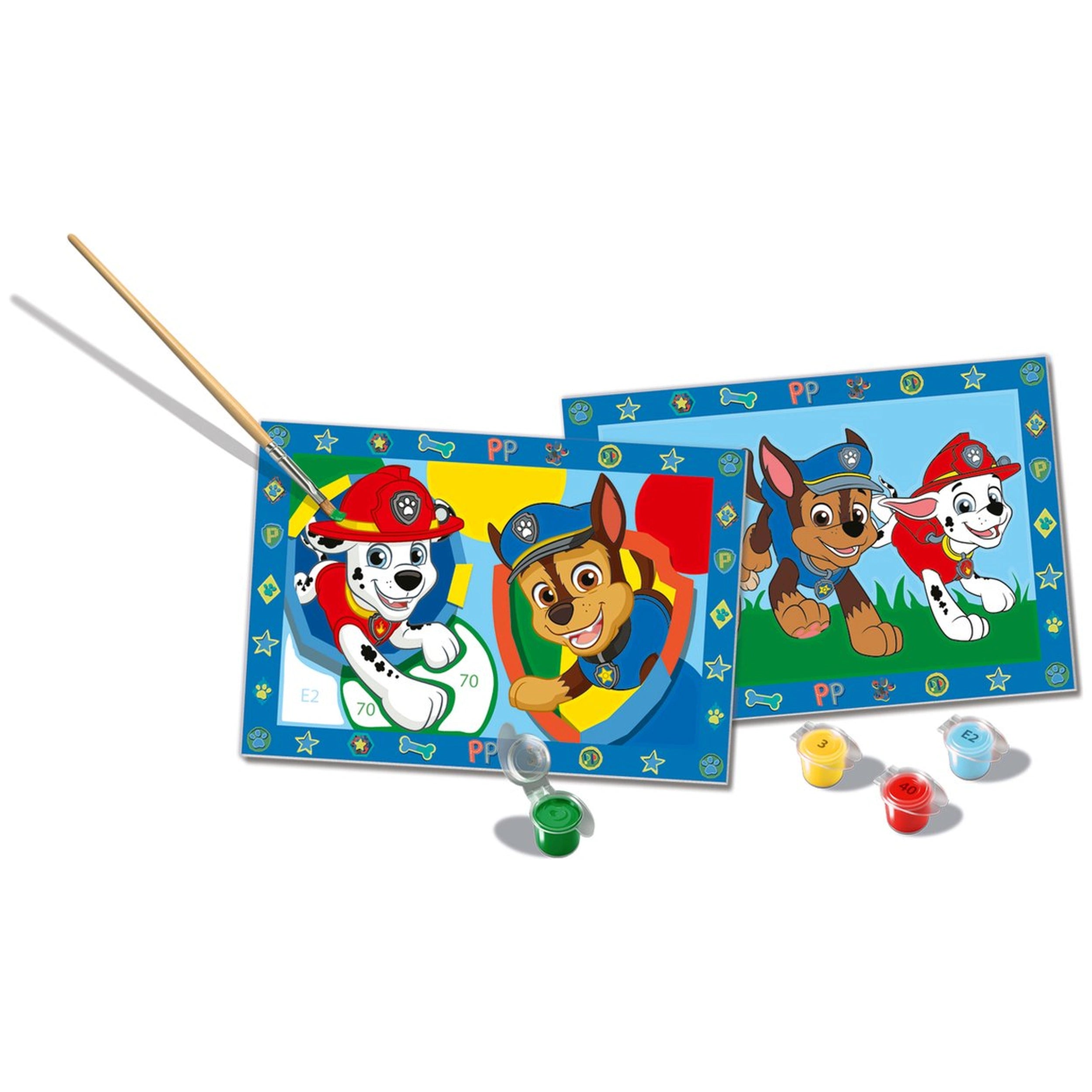 Ravensburger - Creart Paw Patrol - Painting By Numbers - Arts & Crafts