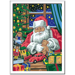 Ravensburger - Creart Santas Workshop - Painting By Numbers - Arts & Crafts