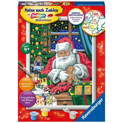 Ravensburger - Creart Santas Workshop - Painting By Numbers - Arts & Crafts