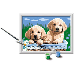 Ravensburger - Creart Sleeping Cats And Dogs - Painting By Numbers - Arts & Crafts