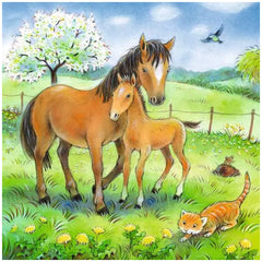 Ravensburger - Knuffeltijd - 3x49 Stukken - Puzzels