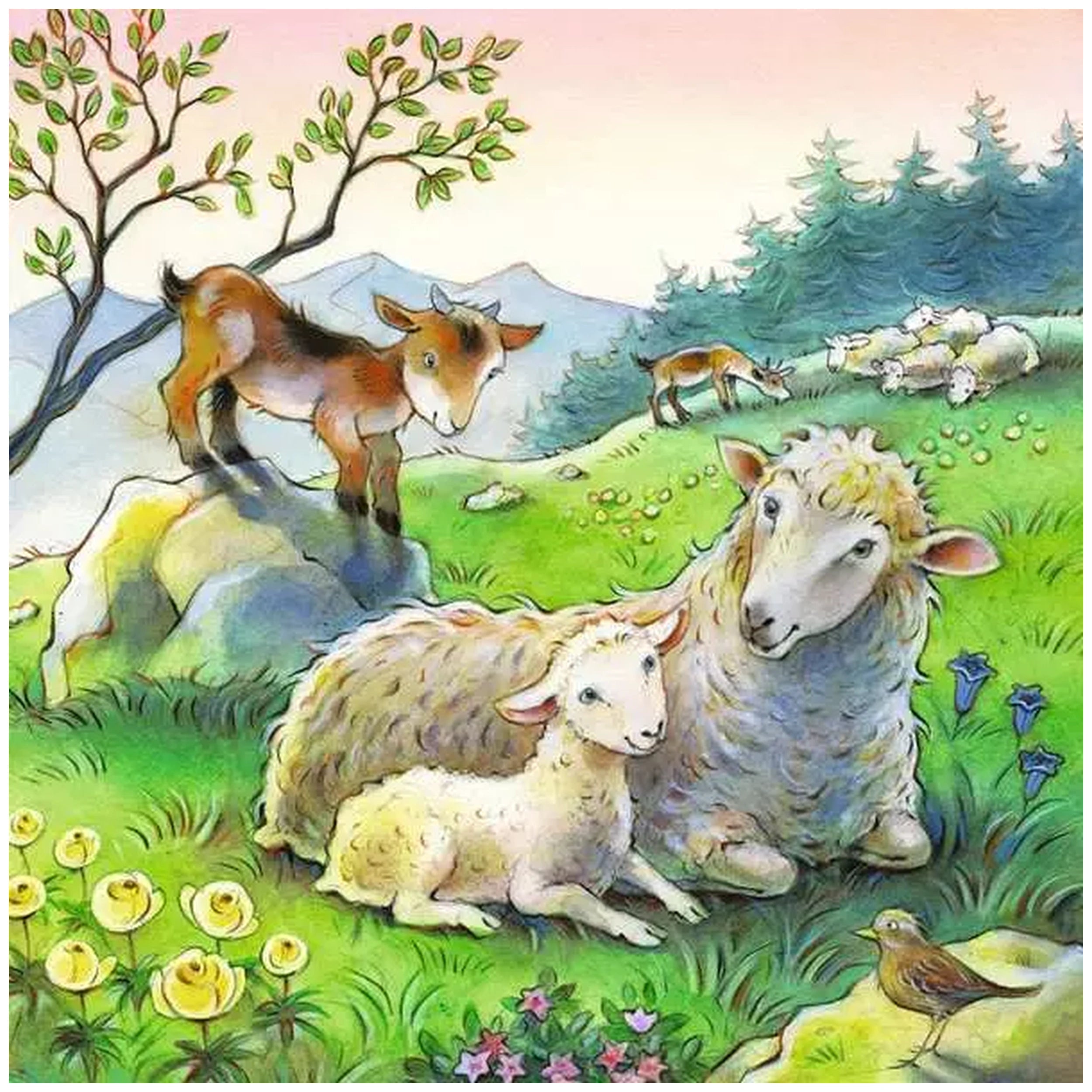 Ravensburger - Knuffeltijd - 3x49 Stukken - Puzzels