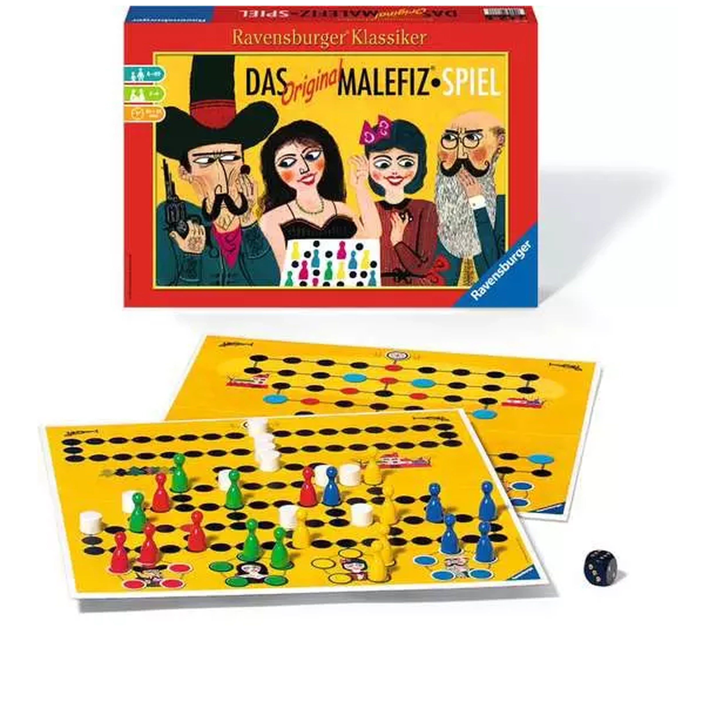 Ravensburger - Het Originele Malefiz-Spel - Bordspel - Duitse Editie