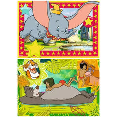 Ravensburger - Disney Classic - Avontuur Roept - 2x12 Stukken - Puzzels