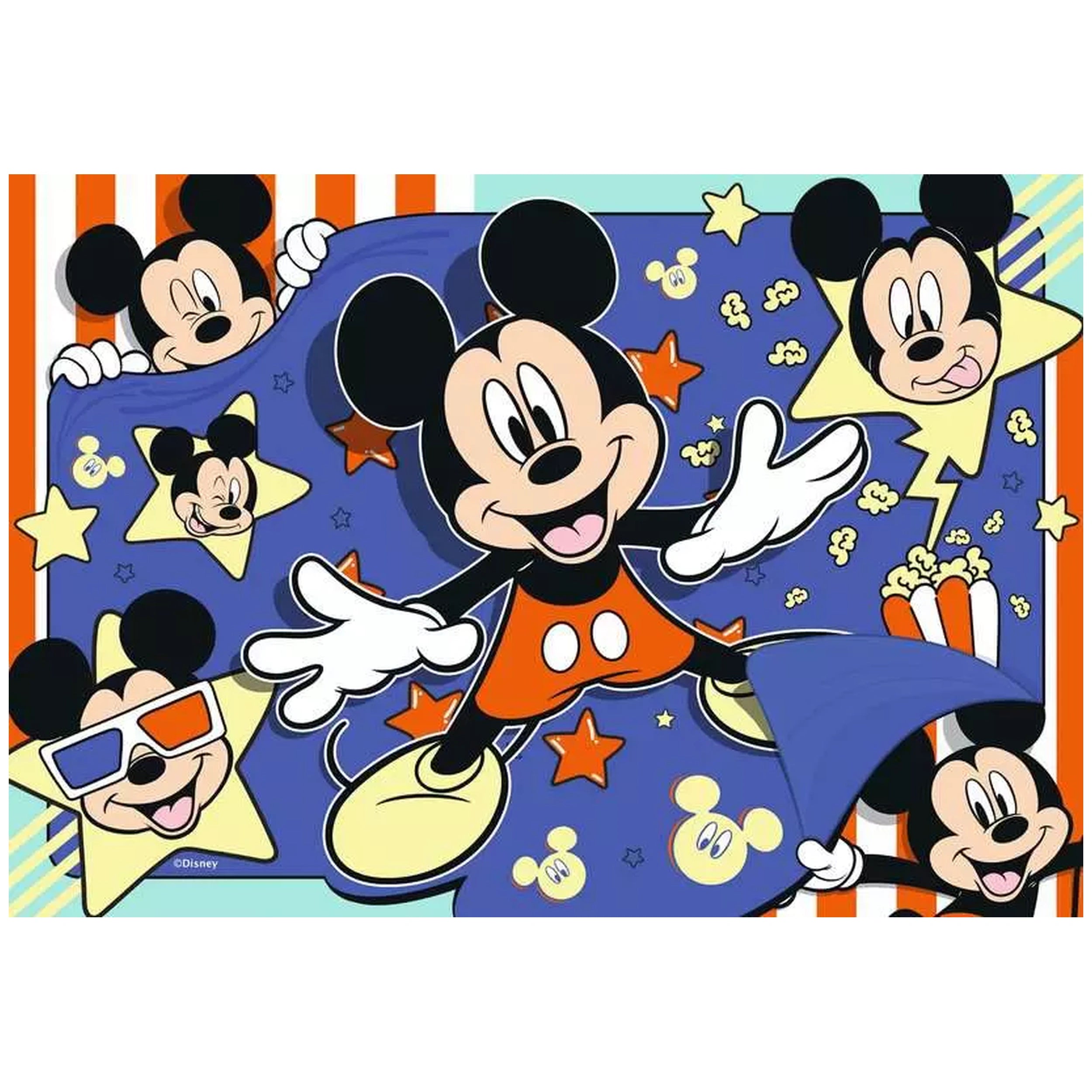 Ravensburger - Disney Mickey Mouse - 2x24 Stukken - Puzzels