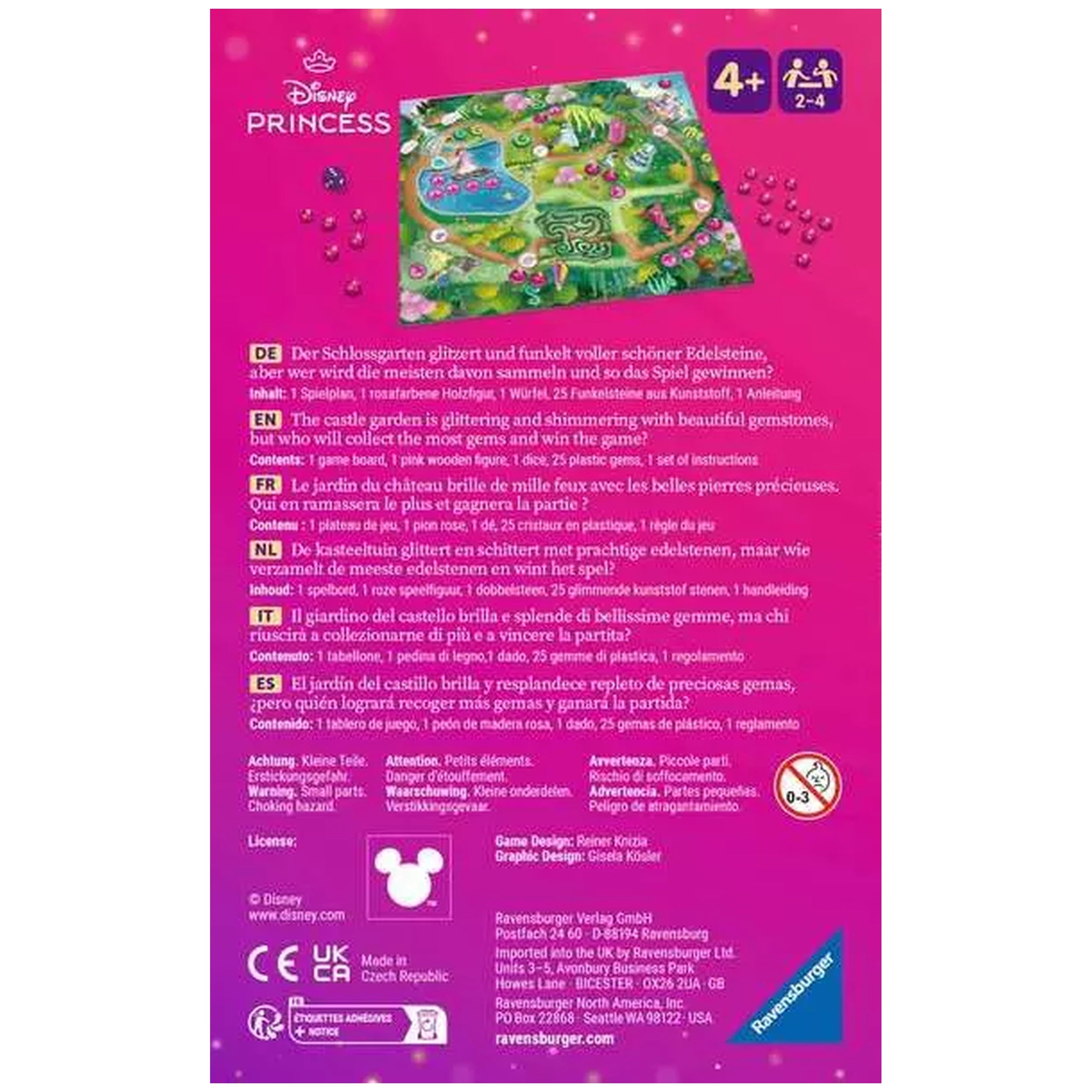 Ravensburger - Disney Princess Gemstones - Board Games