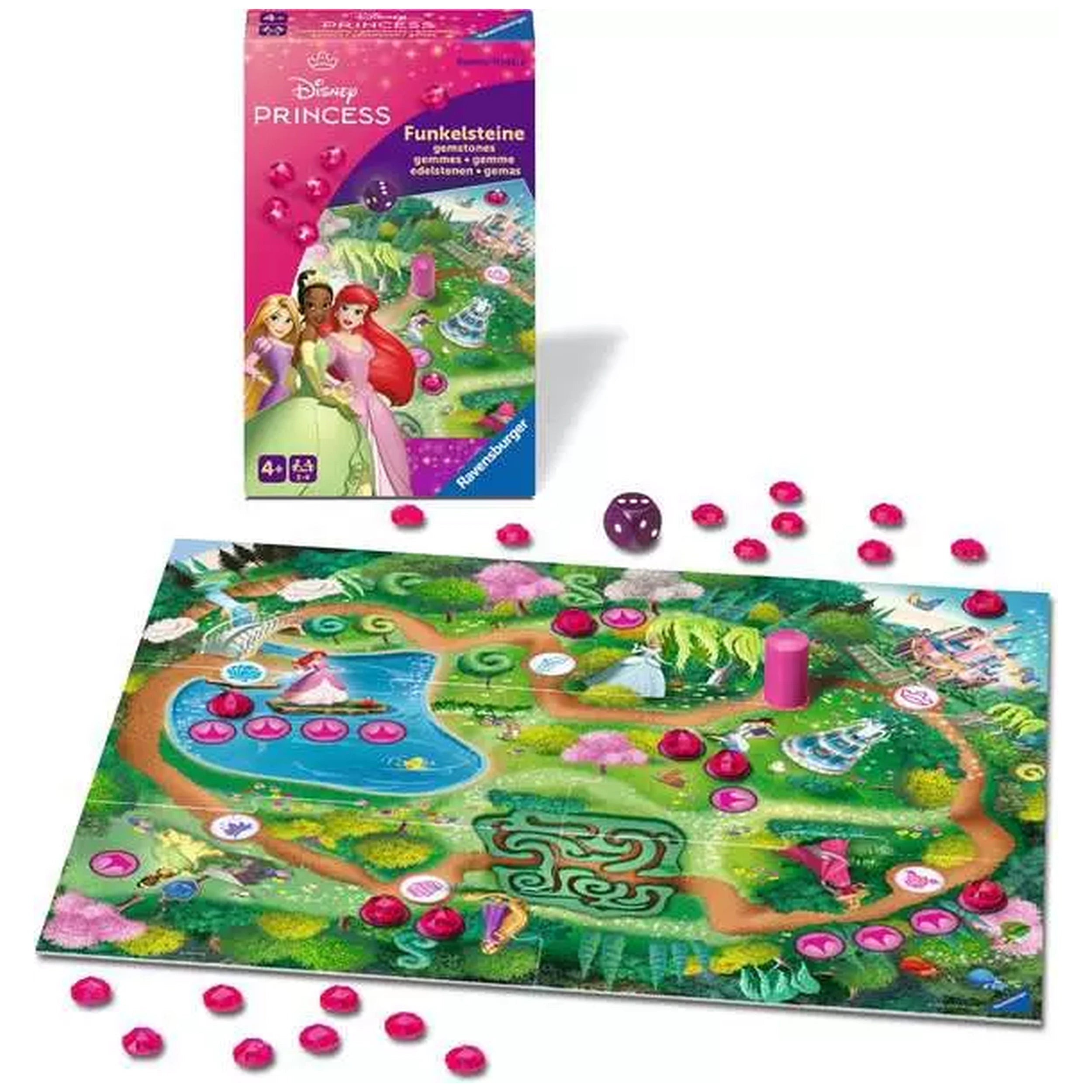 Ravensburger - Disney Princess Gemstones - Board Games