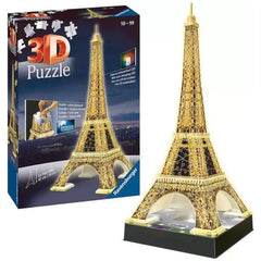Ravensburger - Eiffeltoren 's Nachts - 216 Stukken - 3D Puzzels