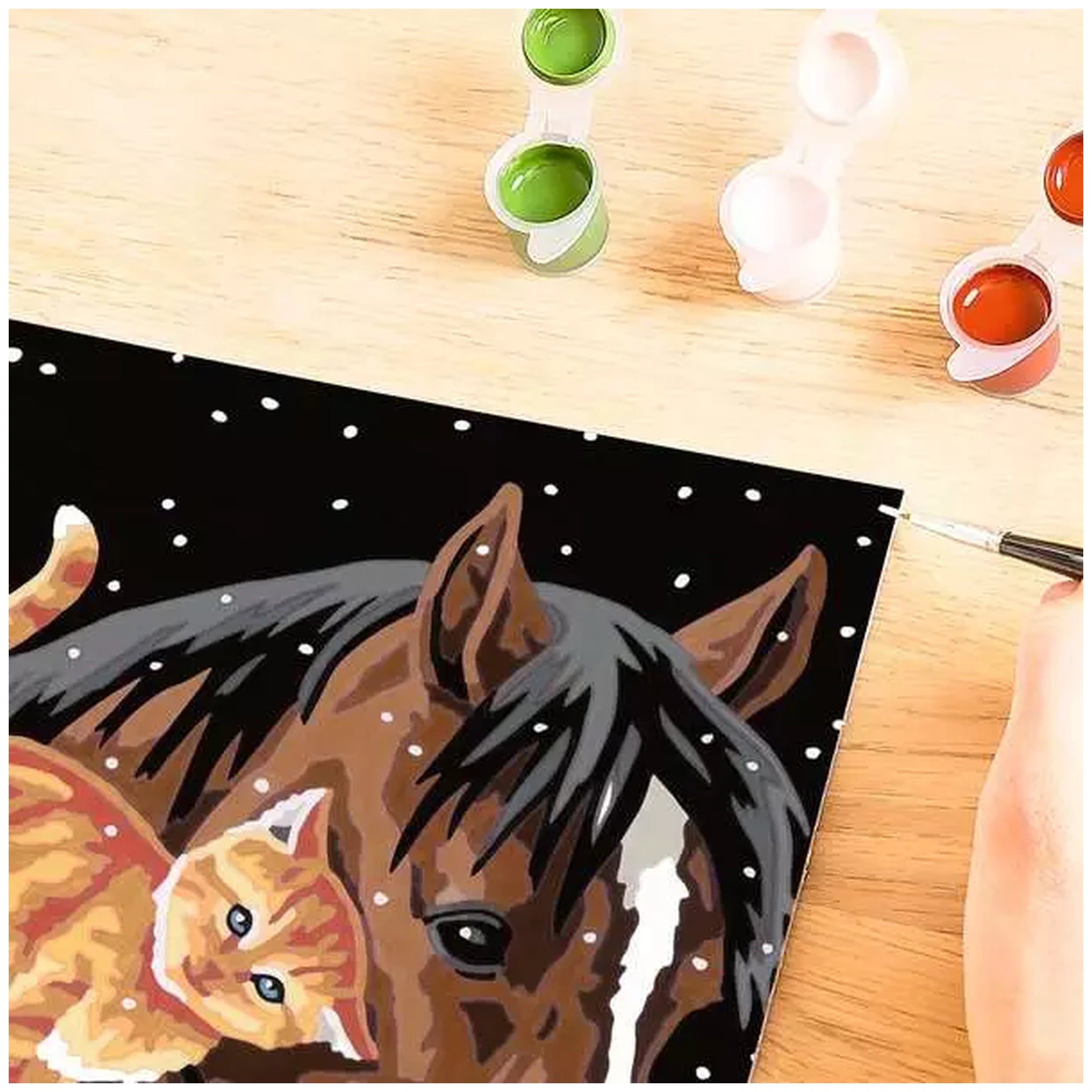 Ravensburger - Foal With Kittens - Arts & Crafts
