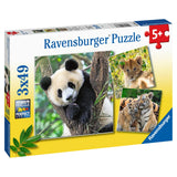 Ravensburger Forest Animals Puzzle 3x49 Pieces