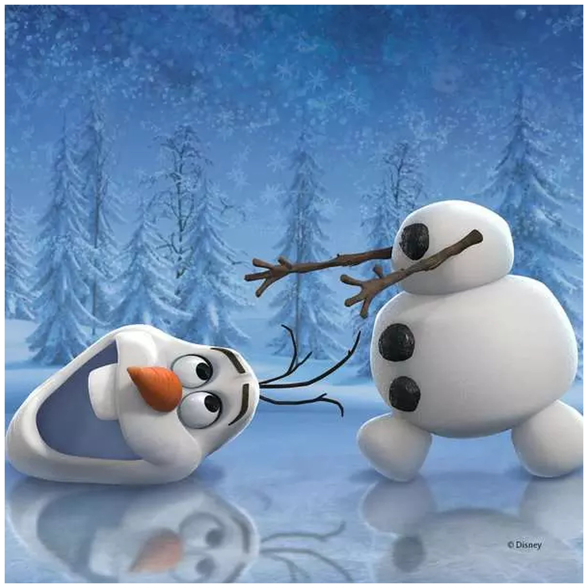 Ravensburger - Frozen - Avontuur in Winterland - 3x49 Stukken - Puzzels