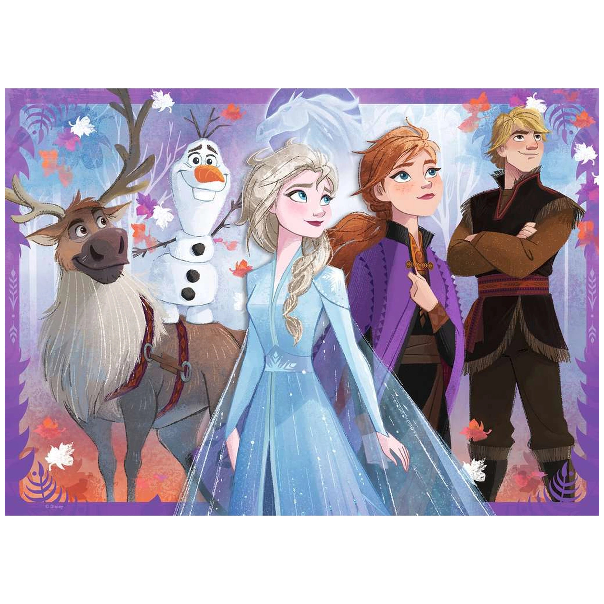 Ravensburger - Frozen Ii - The Secret Of Arendelle - 60 Pieces - Giant Floor Puzzle