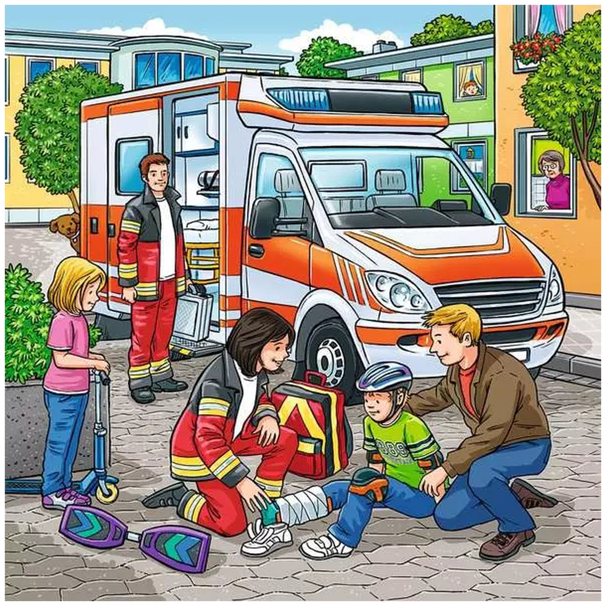 Ravensburger - Helper In Need - 3x49 Stukken - Puzzels