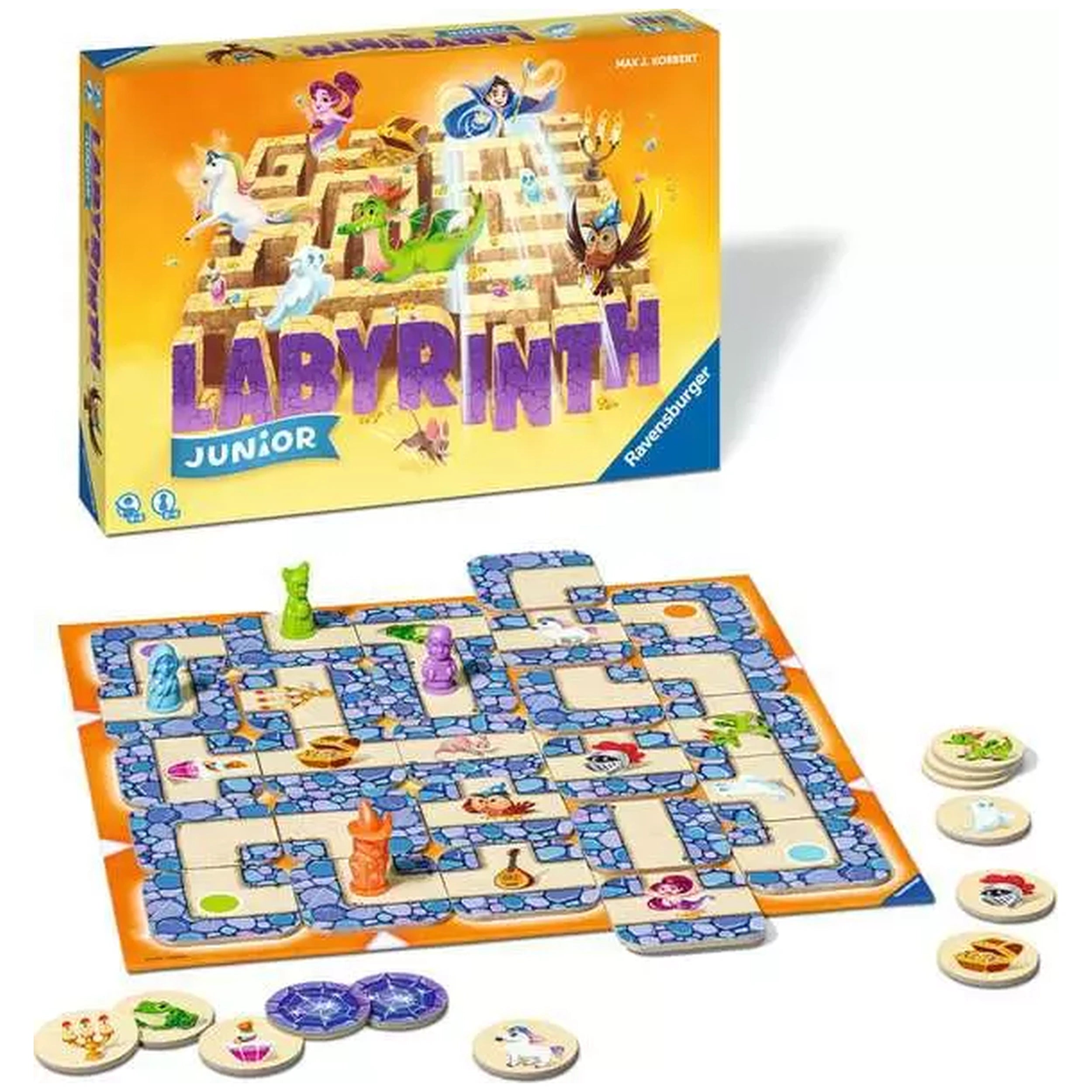 Ravensburger - Junior Labyrinth - Bordspel - Meertalige Instructies