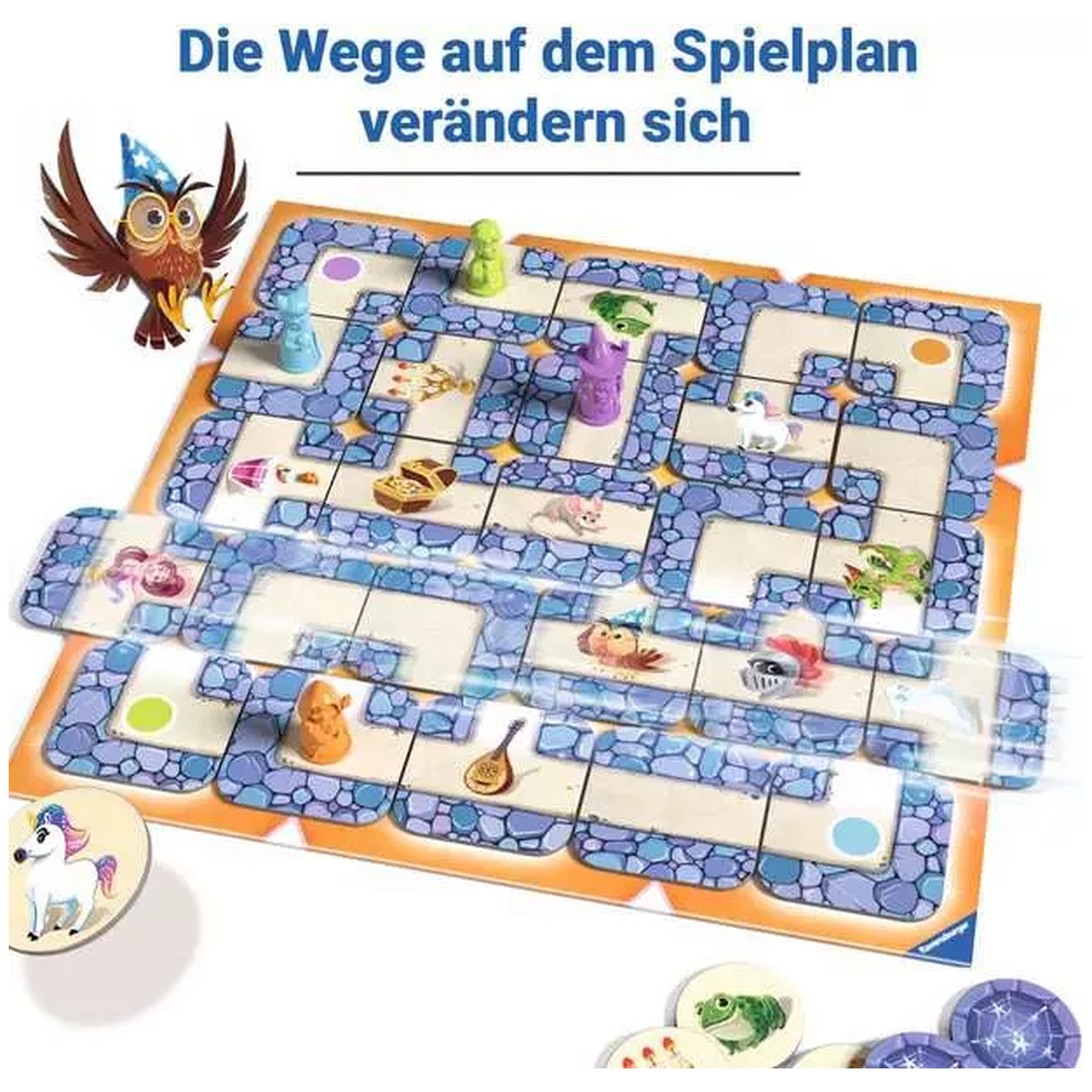 Ravensburger - Junior Labyrinth - Bordspel - Meertalige Instructies
