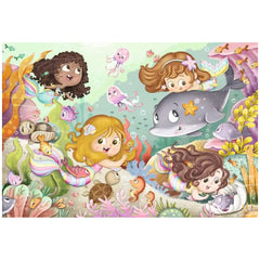 Ravensburger - Kleine Feeën en Zeemeerminnen - 2x12 Stukken - Puzzels