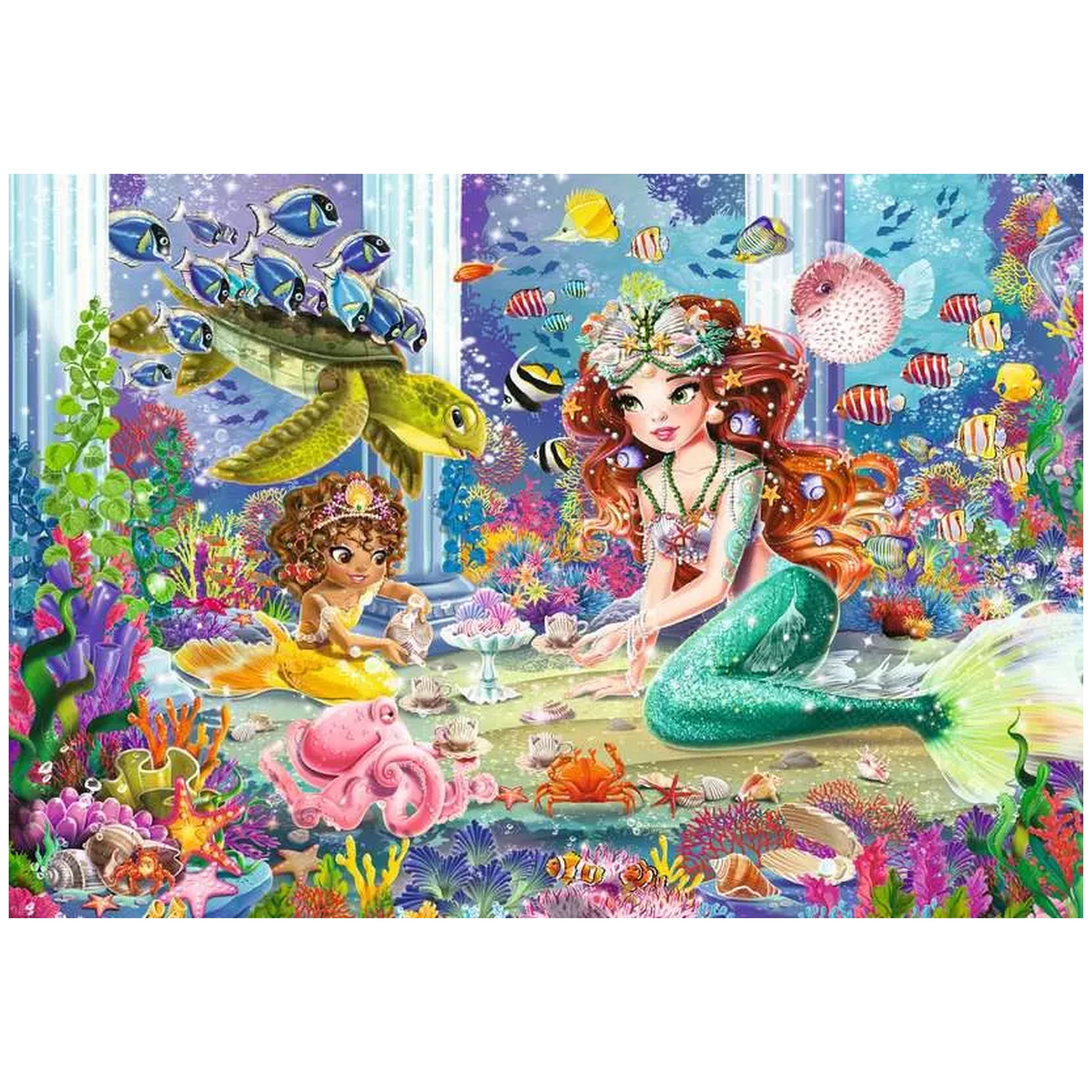 Ravensburger - Magische Zeemeerminnen - 2x24 Stukken - Puzzels