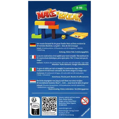 Ravensburger - Maak N Breek - Bordspel - Meertalige Instructies
