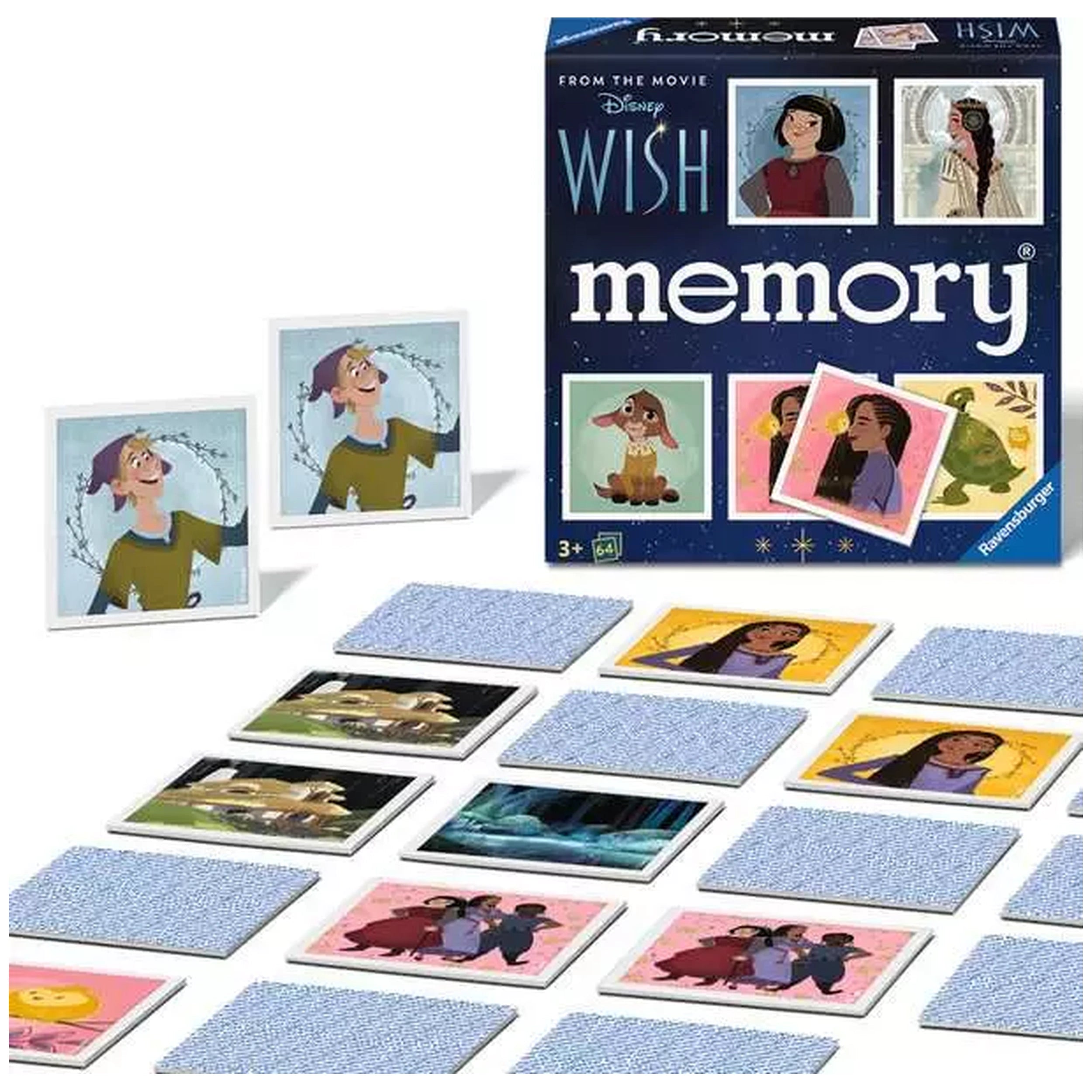 Ravensburger - Memory Disney Wish - Card Game