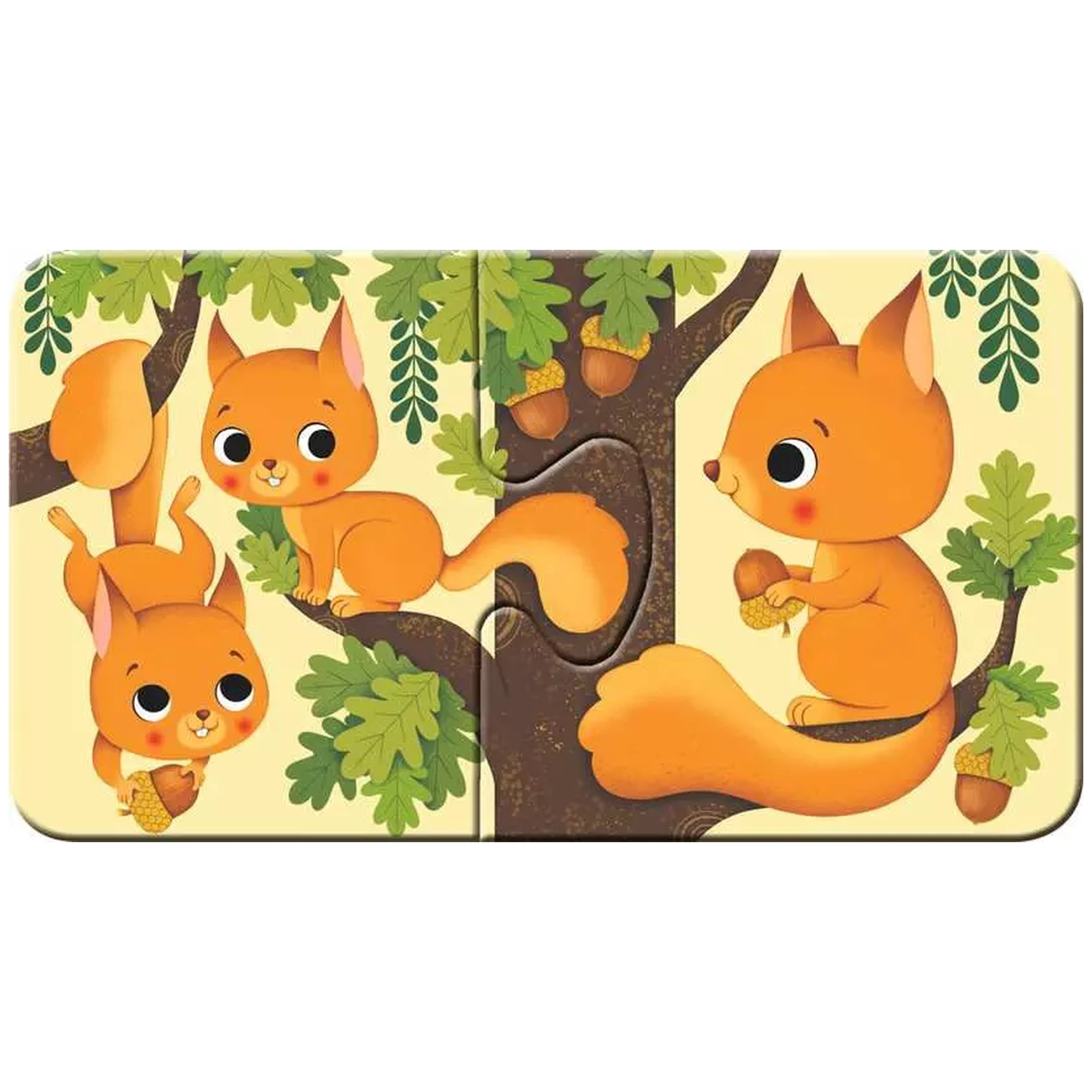 Ravensburger - Mijn Eerste Puzzel - Dieren Bij Hun Kleintjes