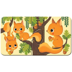 Ravensburger - Mijn Eerste Puzzel - Dieren Bij Hun Kleintjes