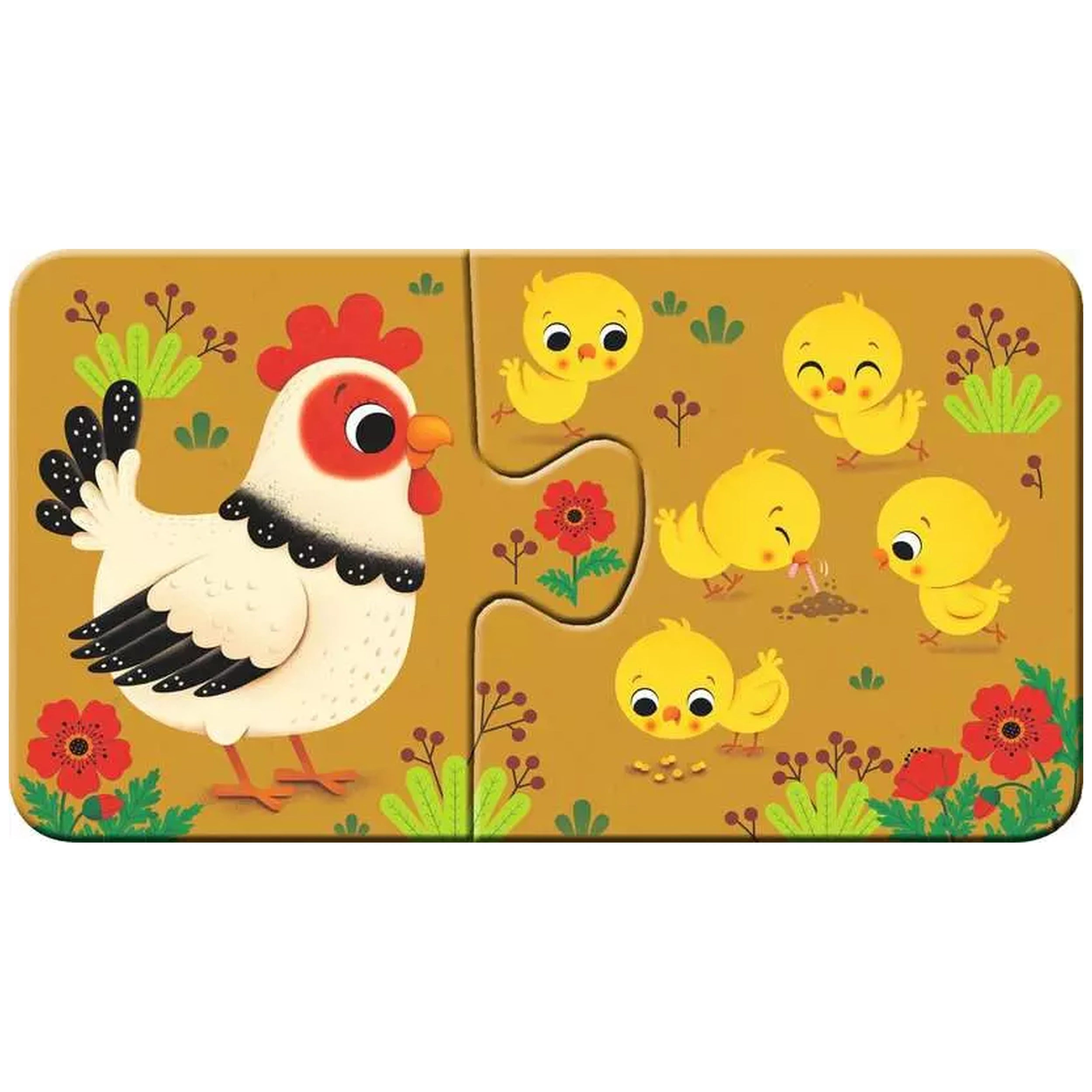 Ravensburger - Mijn Eerste Puzzel - Dieren Bij Hun Kleintjes