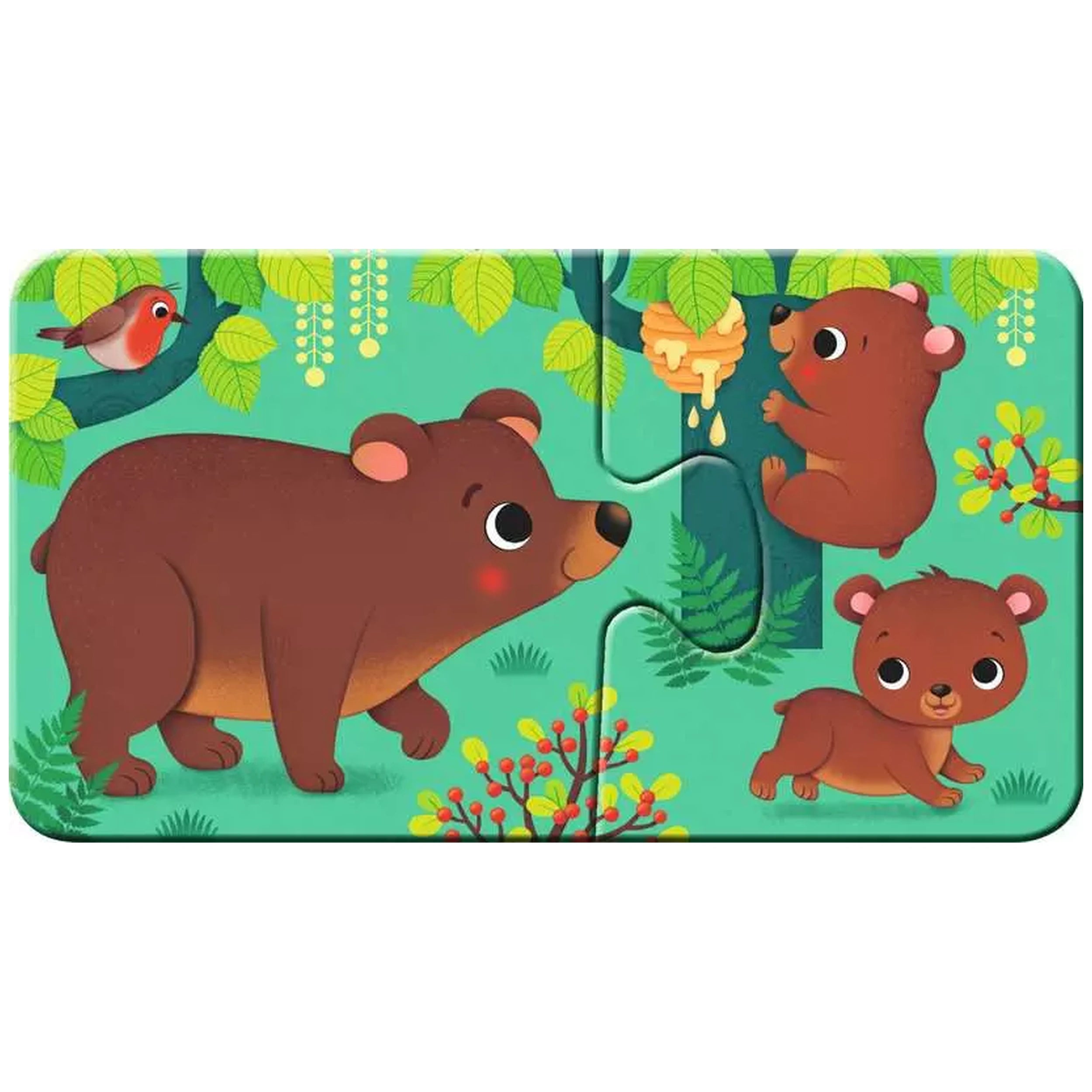 Ravensburger - Mijn Eerste Puzzel - Dieren Bij Hun Kleintjes