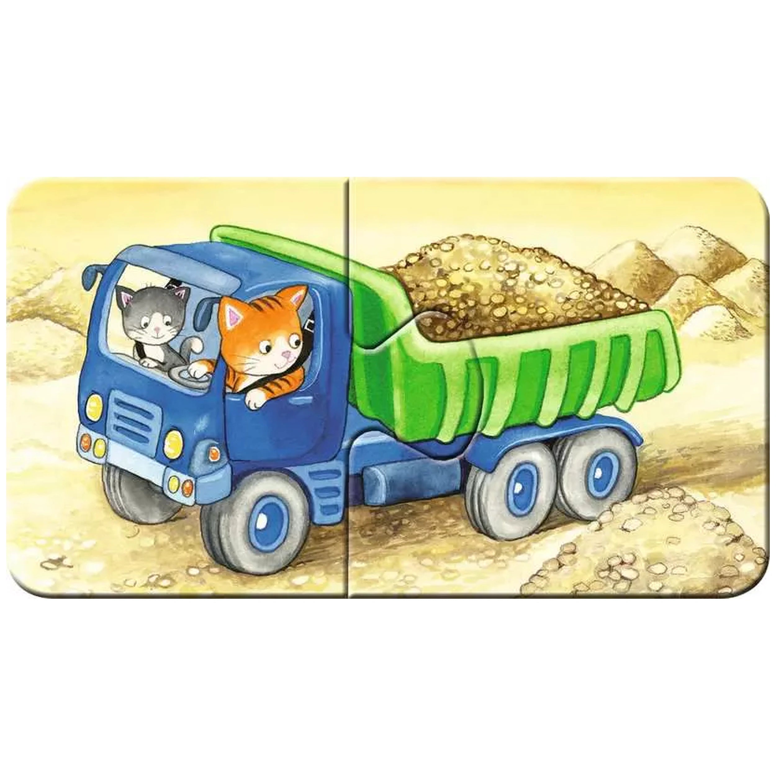 Ravensburger - Mijn Eerste Puzzel - Dieren Aan Het Werk - Puzzel