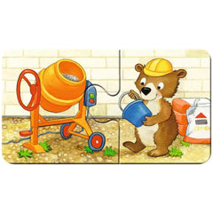 Ravensburger - Mijn Eerste Puzzel - Dieren Aan Het Werk - Puzzel