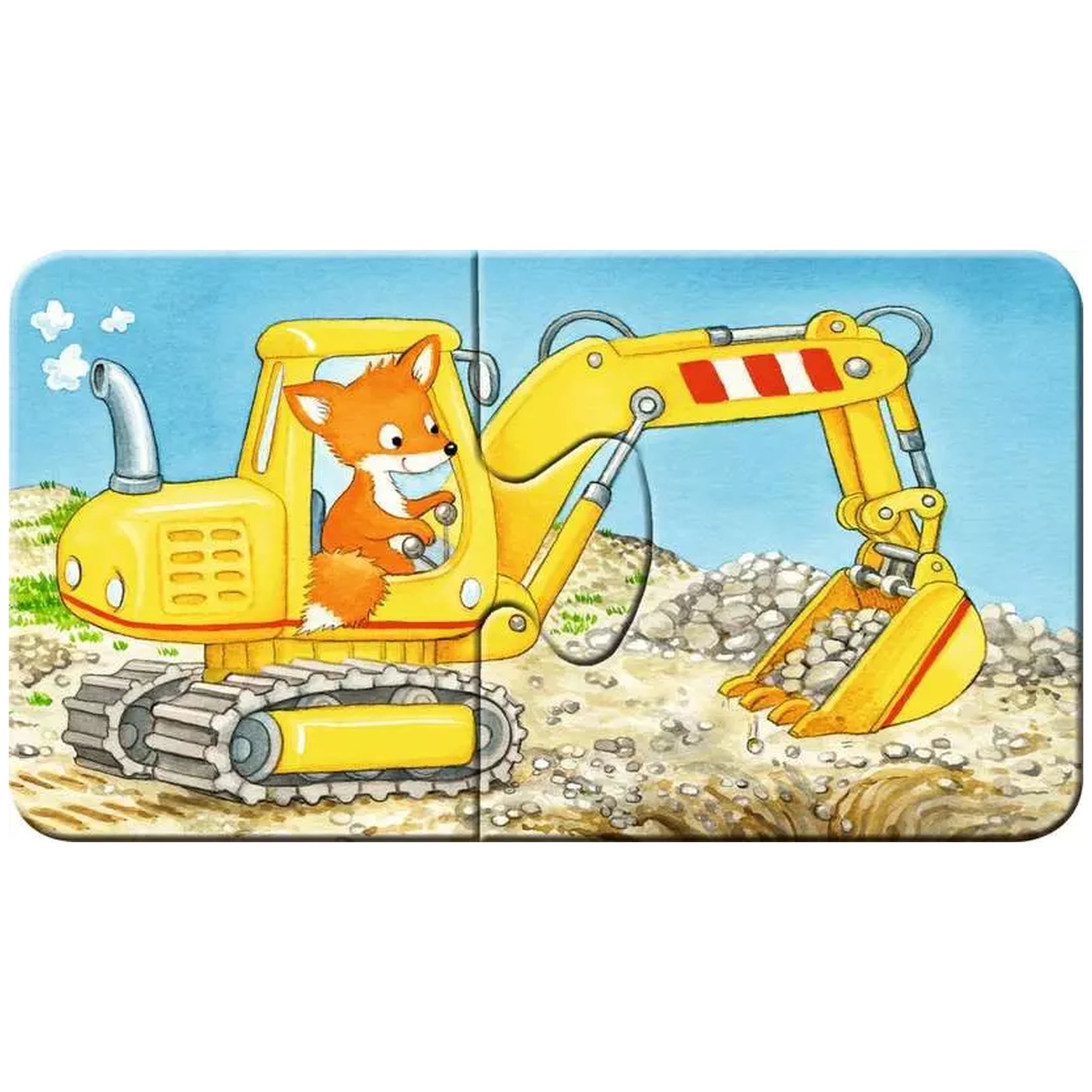 Ravensburger - Mijn Eerste Puzzel - Dieren Aan Het Werk - Puzzel