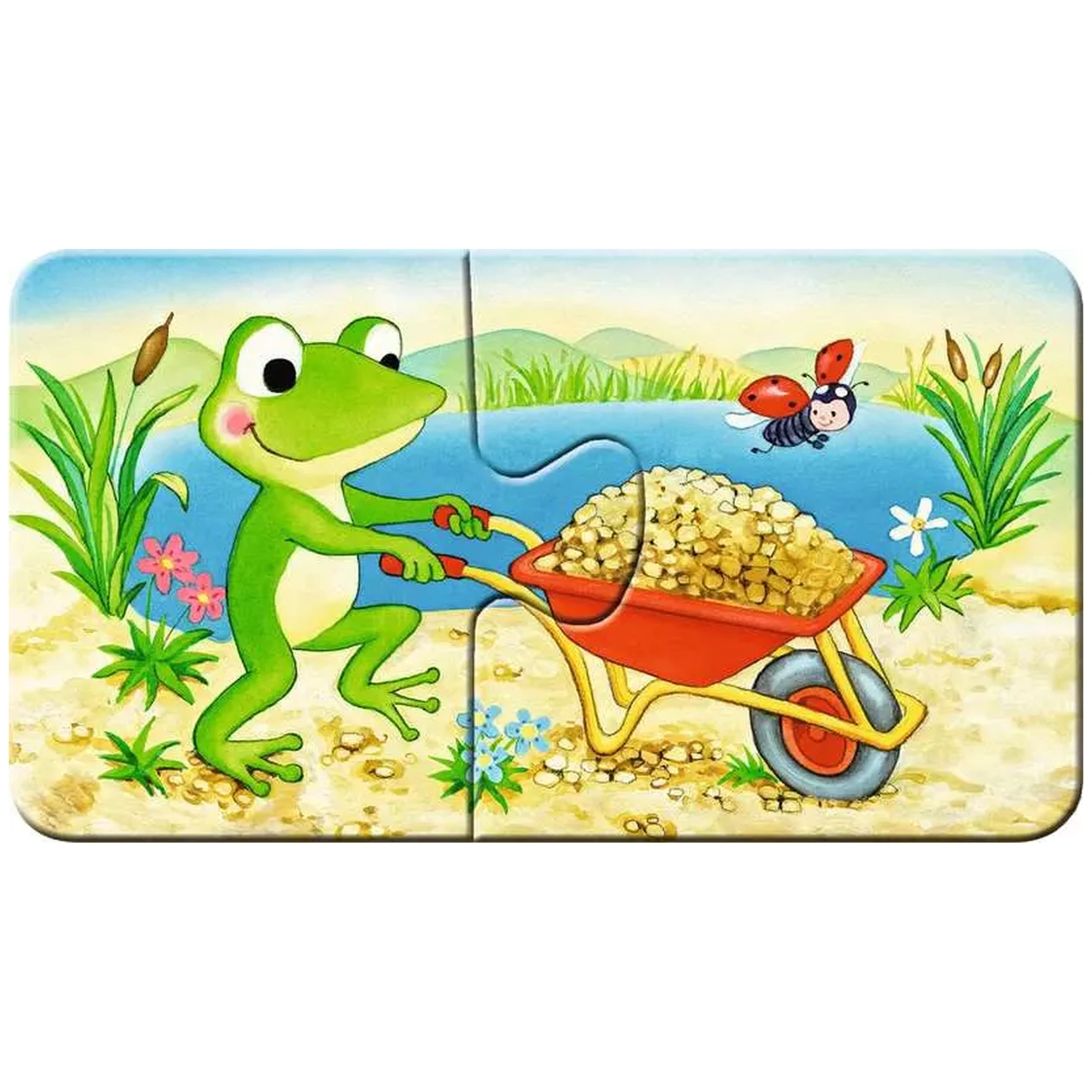 Ravensburger - Mijn Eerste Puzzel - Dieren Aan Het Werk - Puzzel
