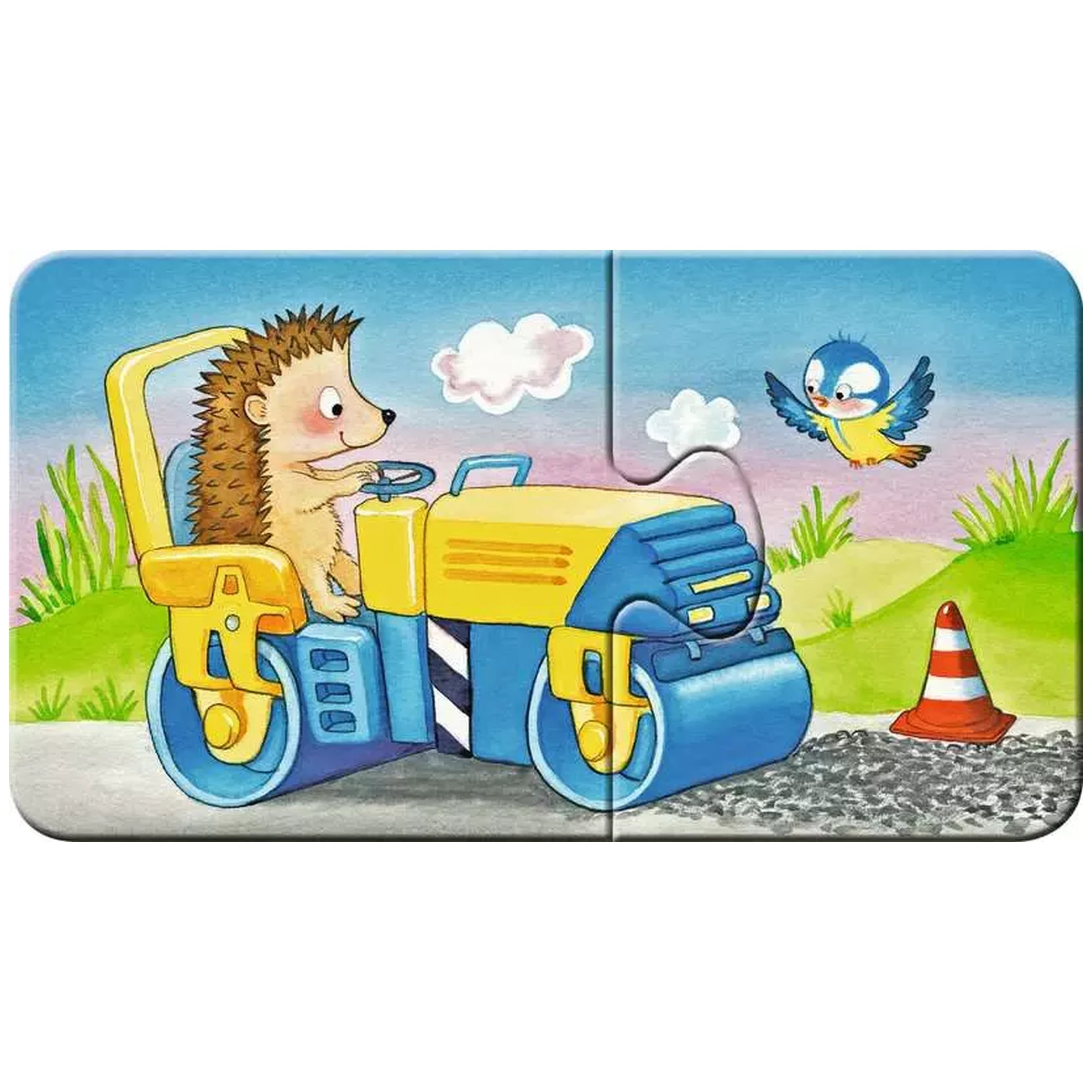 Ravensburger - Mijn Eerste Puzzel - Dieren Aan Het Werk - Puzzel
