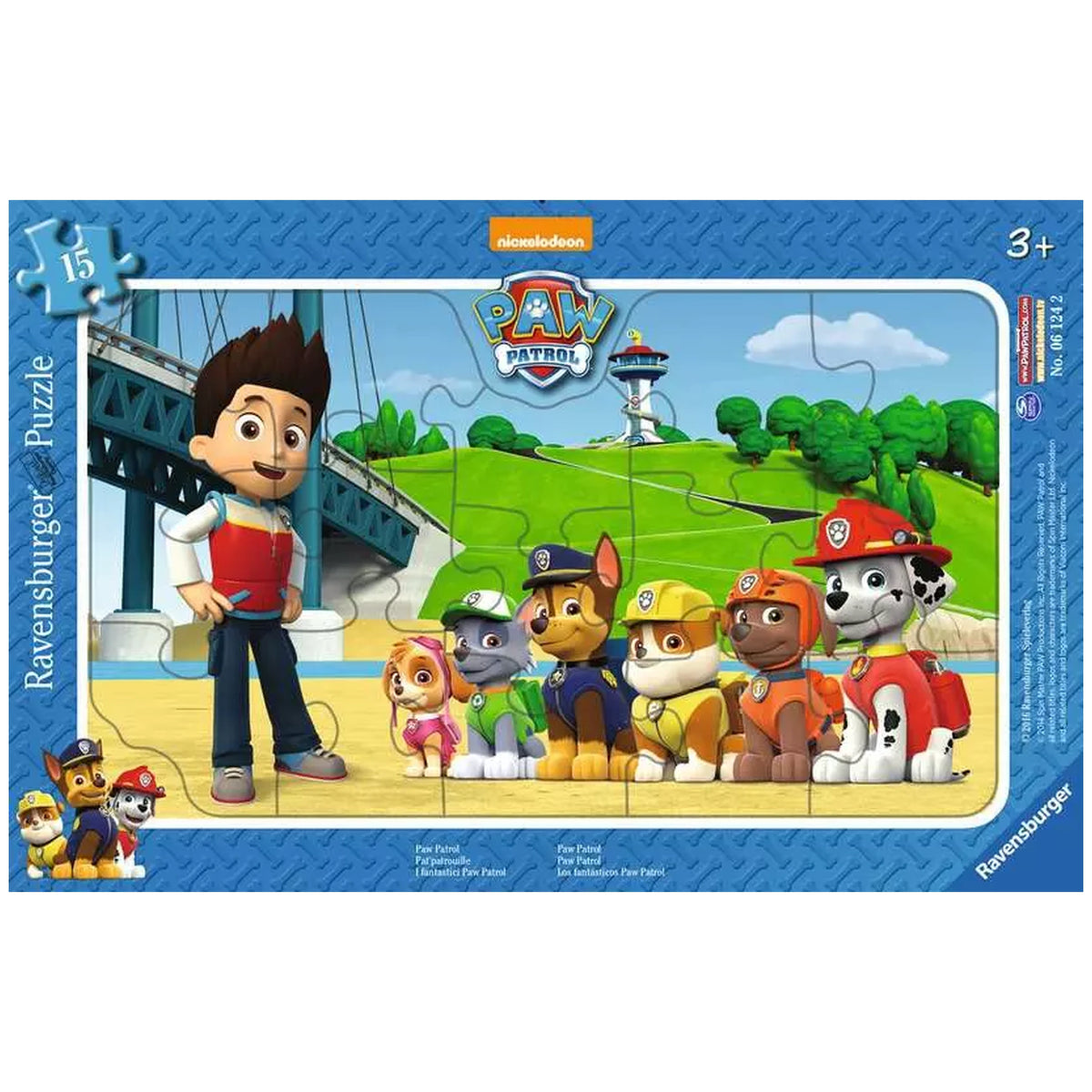 Ravensburger - Paw Patrol - 15 Pieces - Puzzles