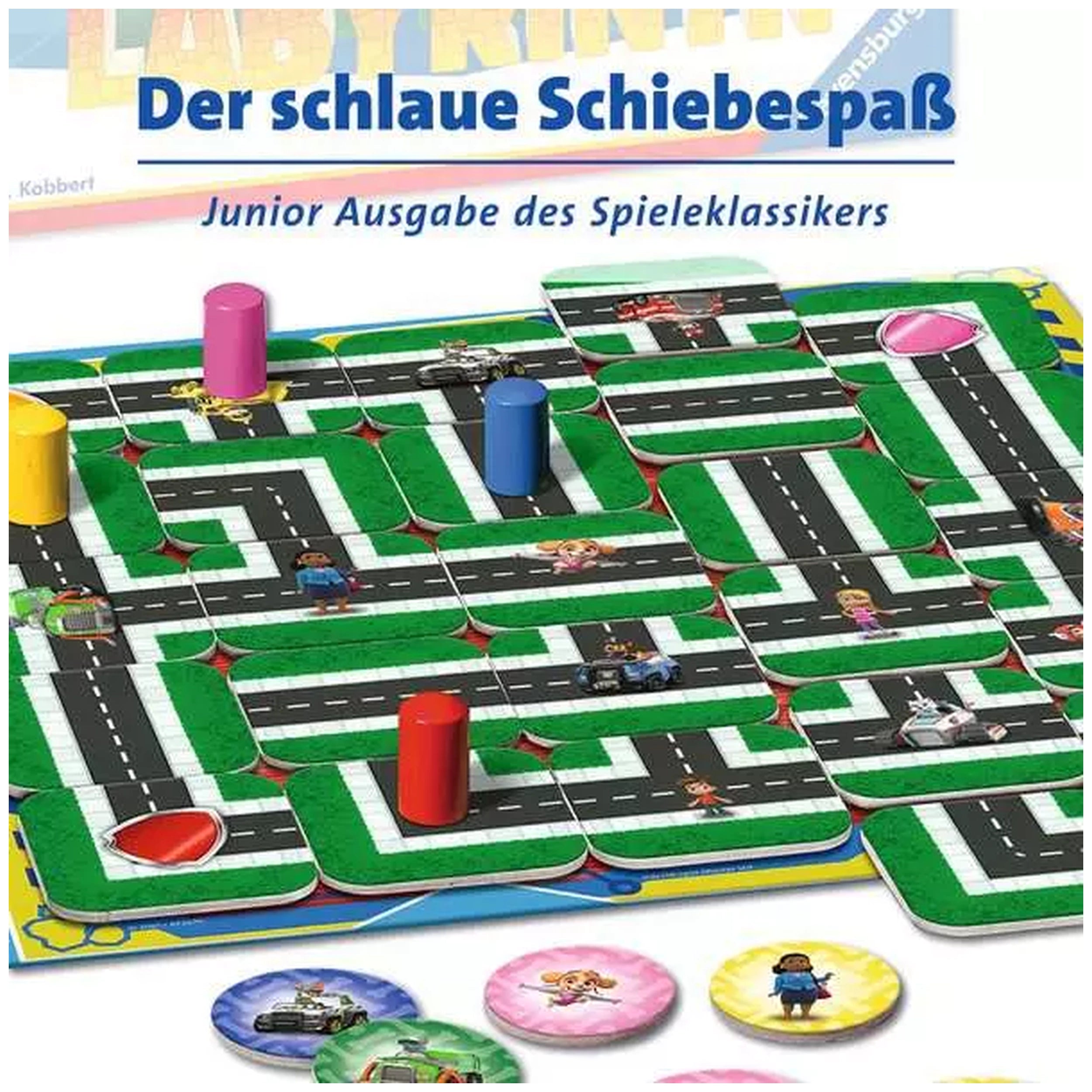 Ravensburger - Paw Patrol - Junior Doolhof - Bordspel - Meertalige Instructies